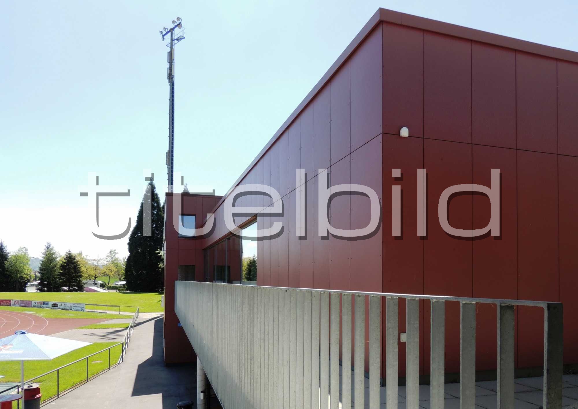 Projektbild-Nr. 3: Neubau Mehrzweckgebäude Sportanlage Trinermatten
