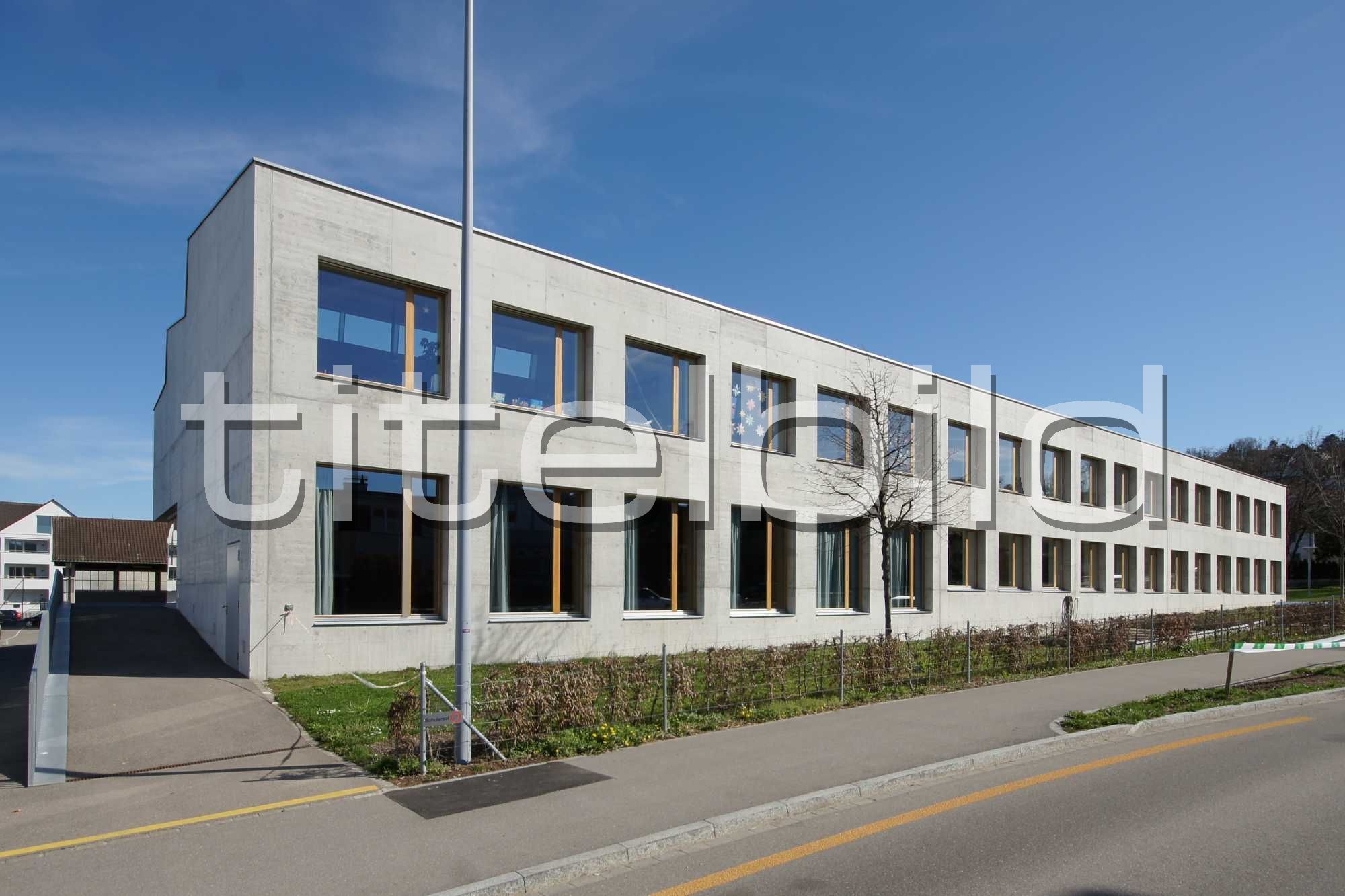 Projektbild-Nr. 4: Schulhaus Untere Heslibachstrasse