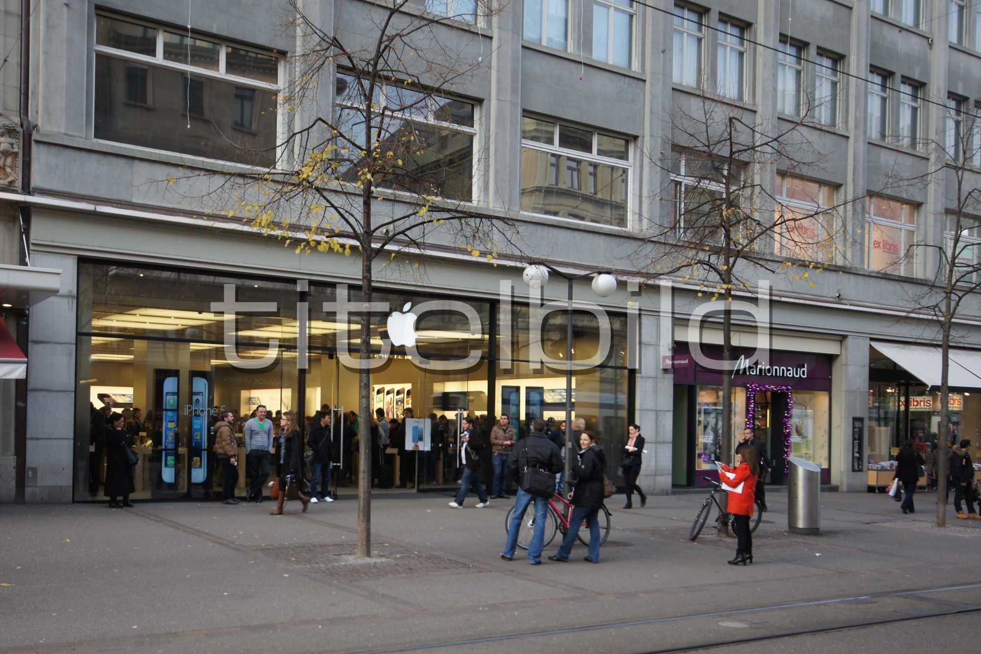 Projektbild-Nr. 1: Umbau Apple Store Bahnhofstrasse, Zürich