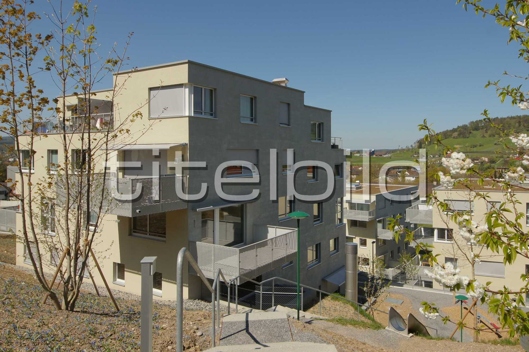 Projektbild-Nr. 1: Überbauung Hohfurri, Wohnsiedlung SWICA