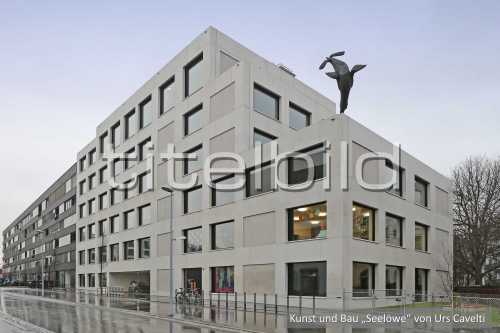 Bild-Nr: 1des Objektes Neubau Primarschule und Sporthalle Erlenmatt