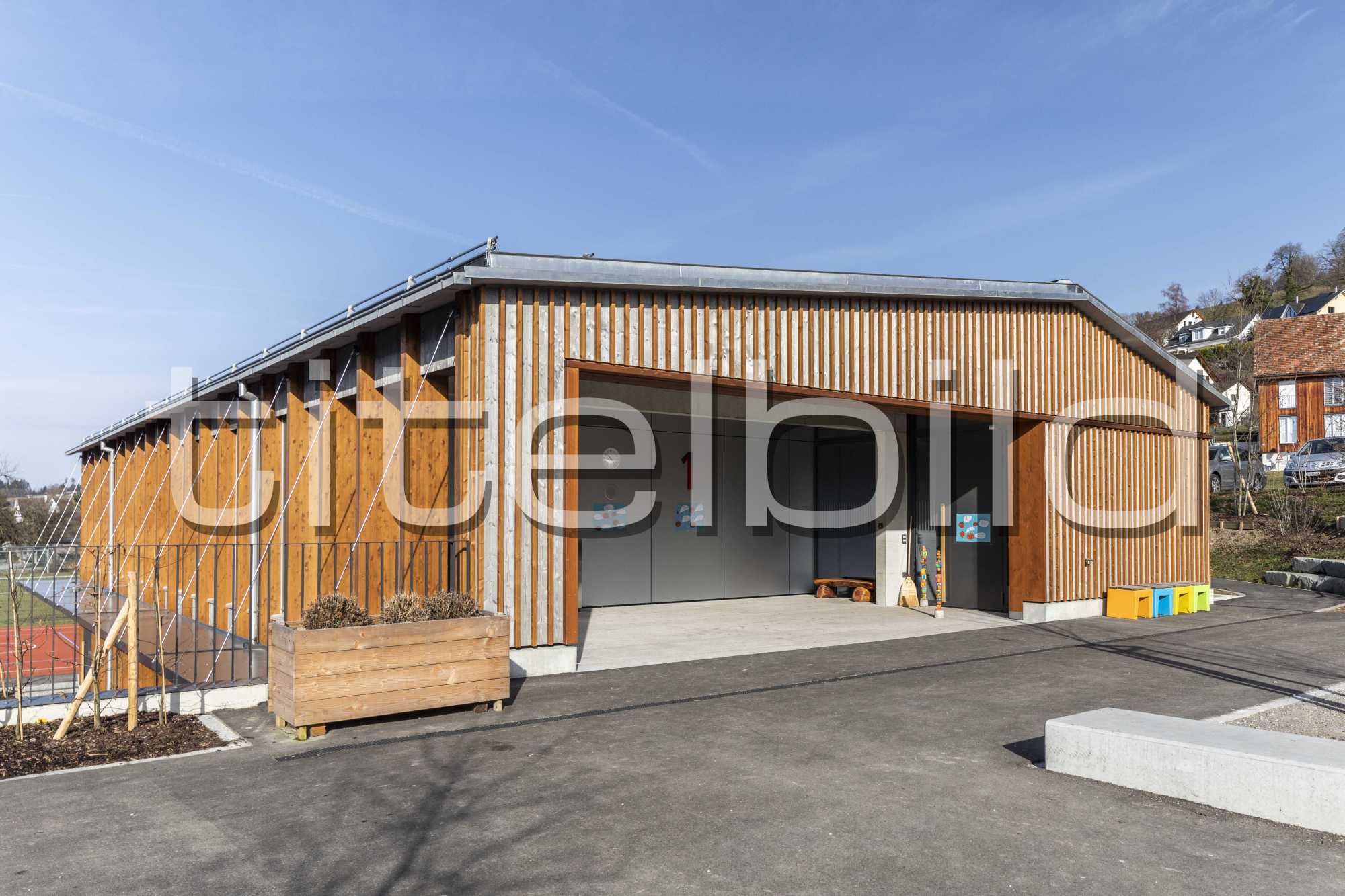 Projektbild-Nr. 2: Neubau Schulhaus