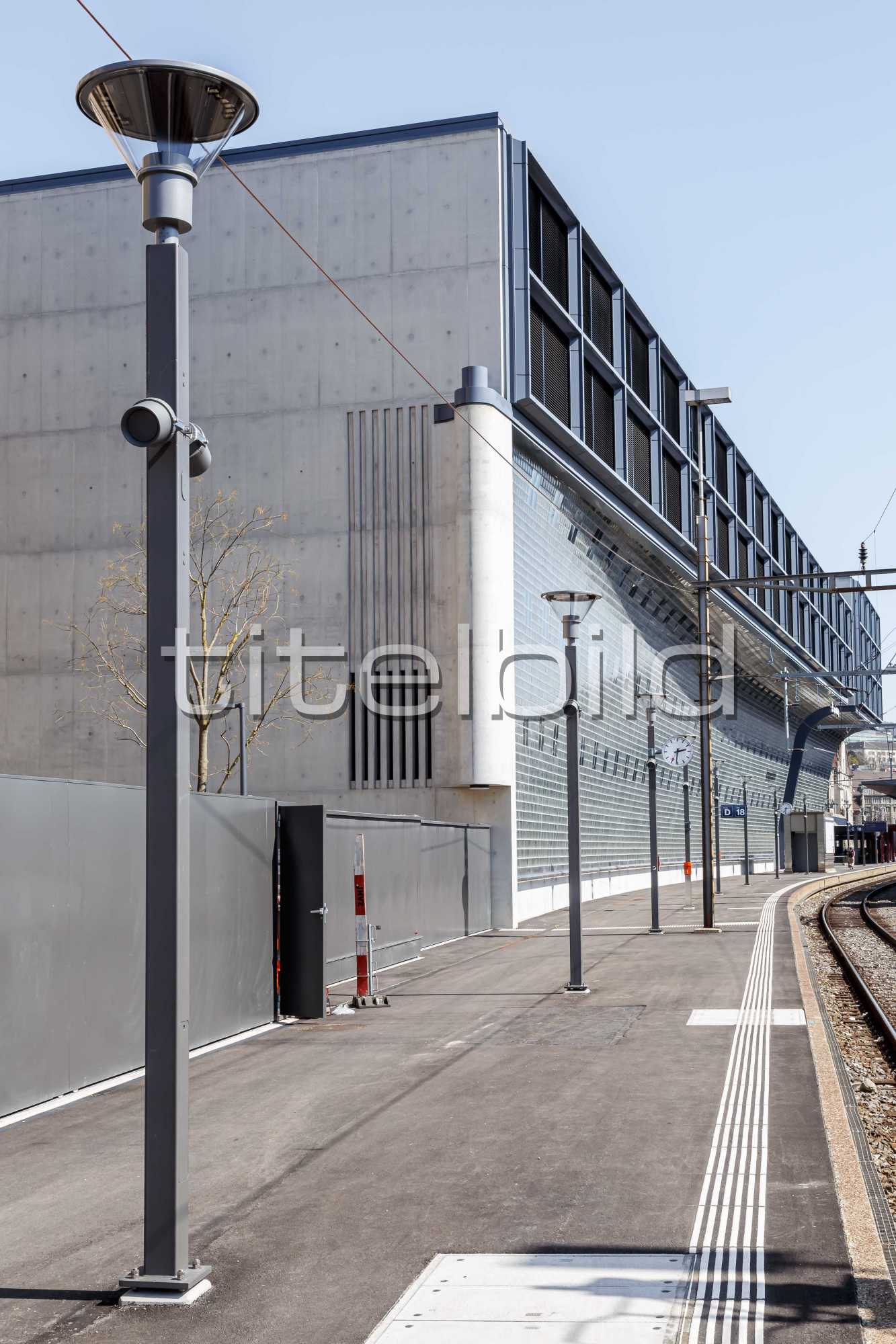 Projektbild-Nr. 10: SBB Zollstrasse Gleisarena Dienstleistungen