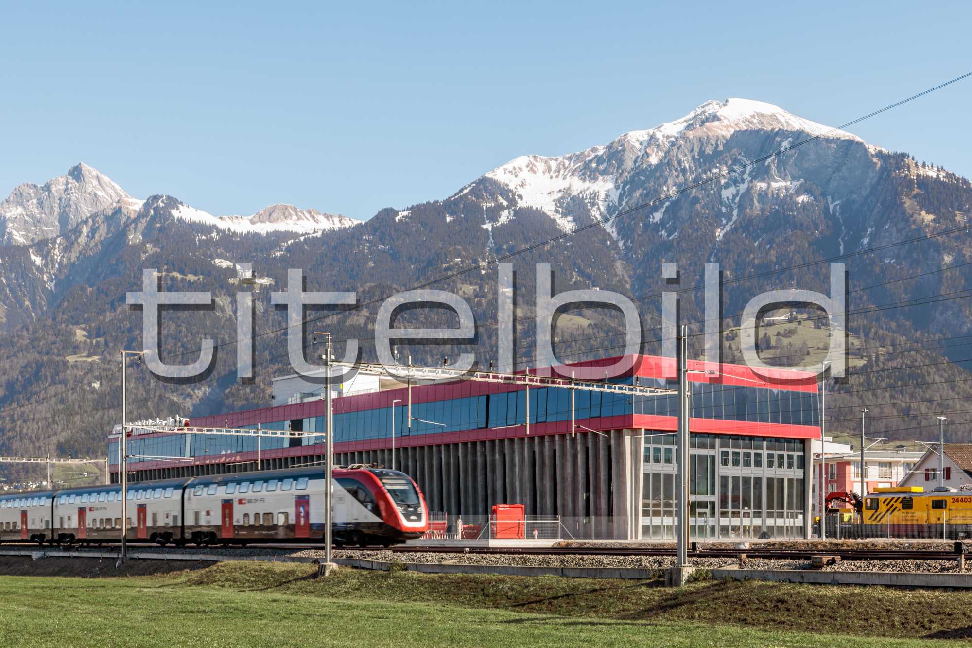 Projektbild-Nr. 0: Doppelspurausbau Landquart - Malans