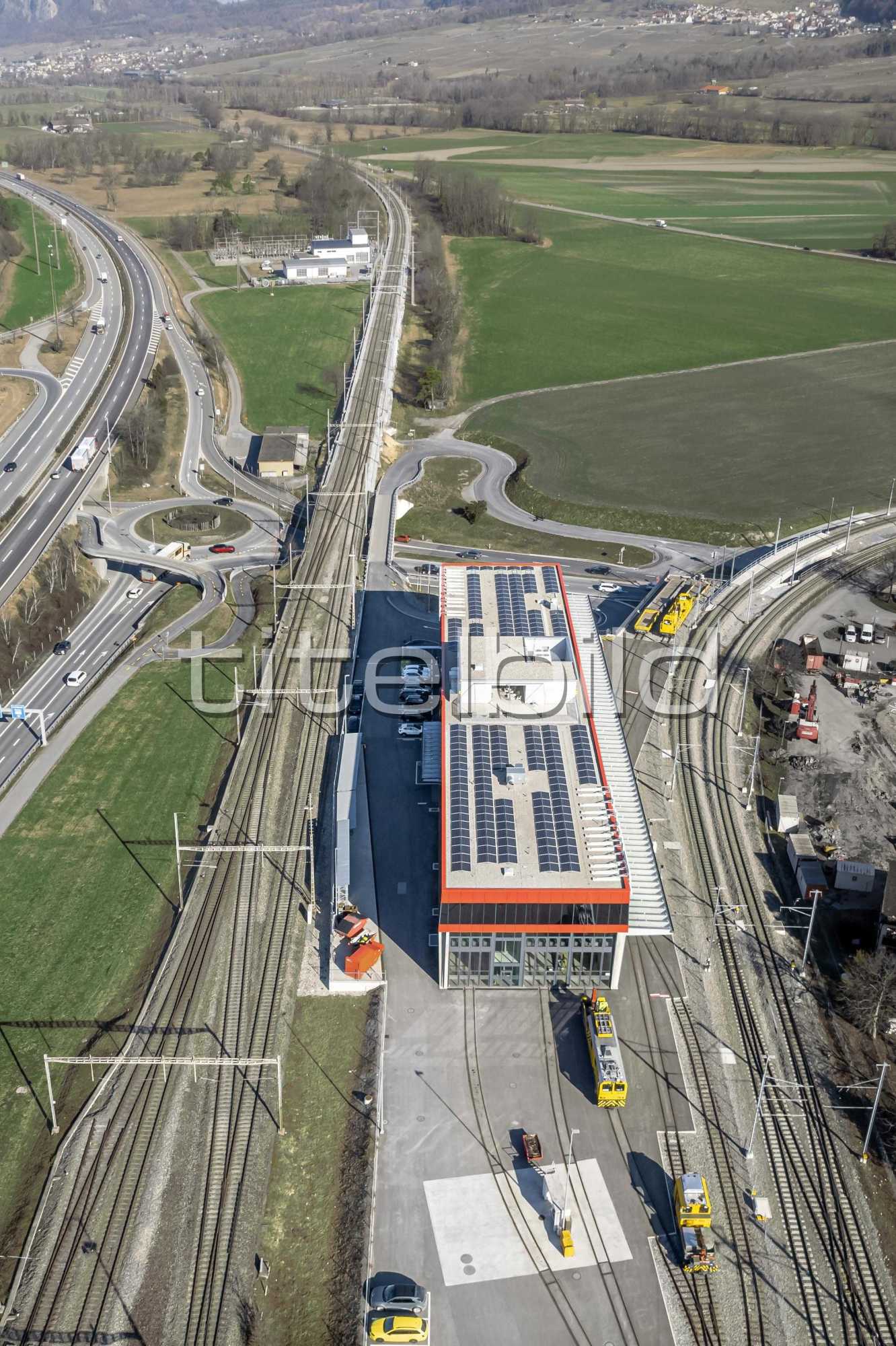 Projektbild-Nr. 3: Doppelspurausbau Landquart - Malans