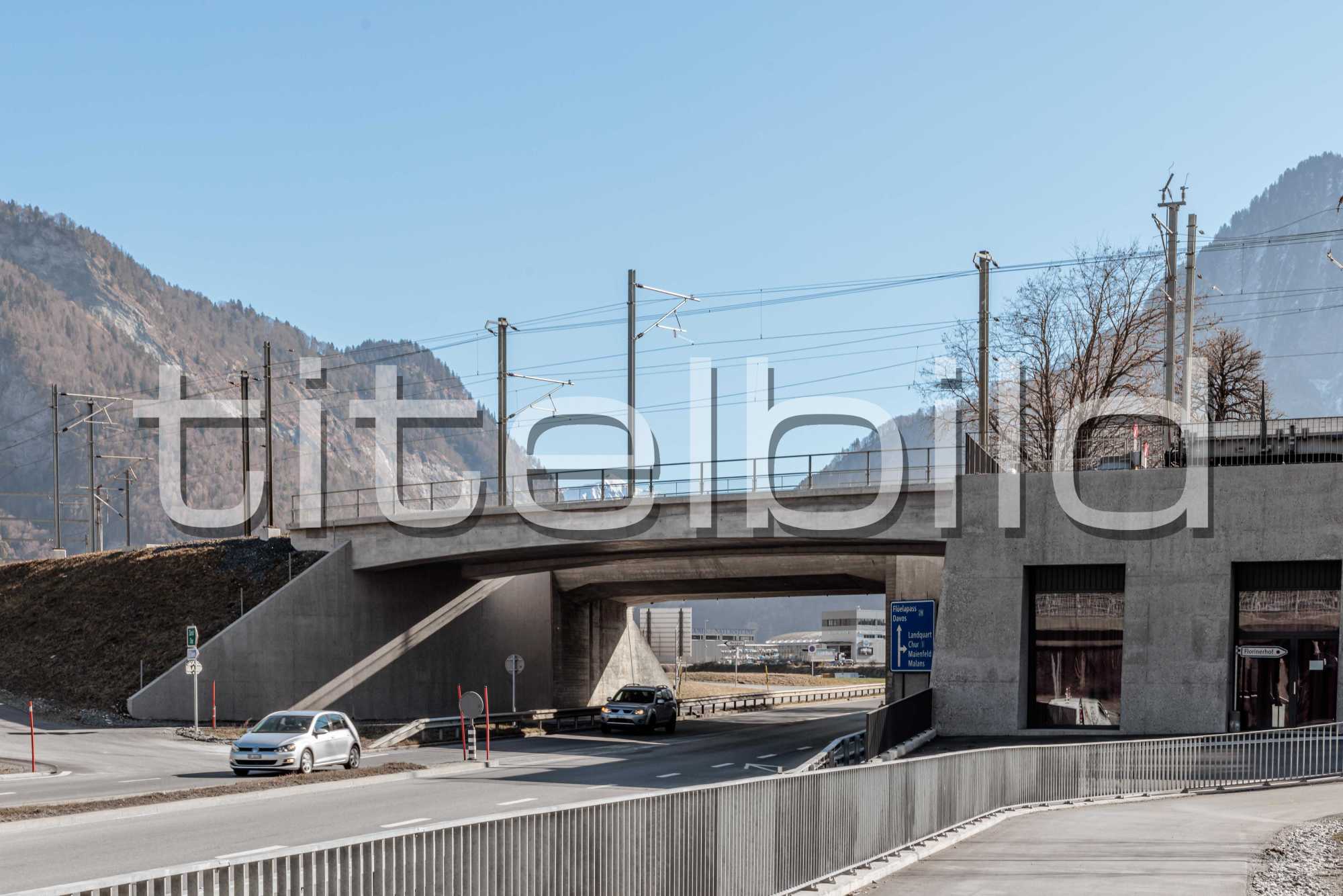 Projektbild-Nr. 4: Doppelspurausbau Landquart - Malans