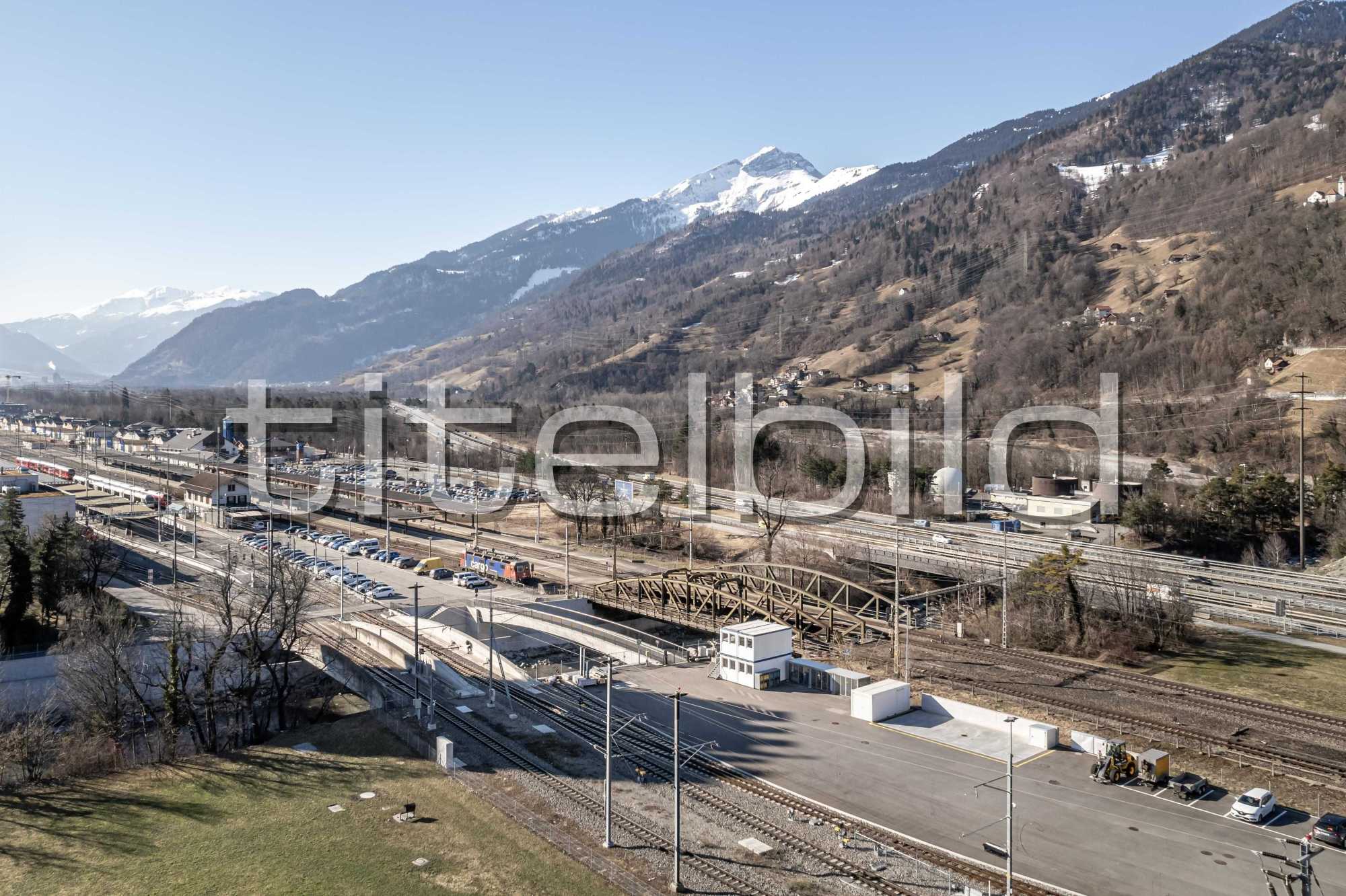 Projektbild-Nr. 8: Doppelspurausbau Landquart - Malans