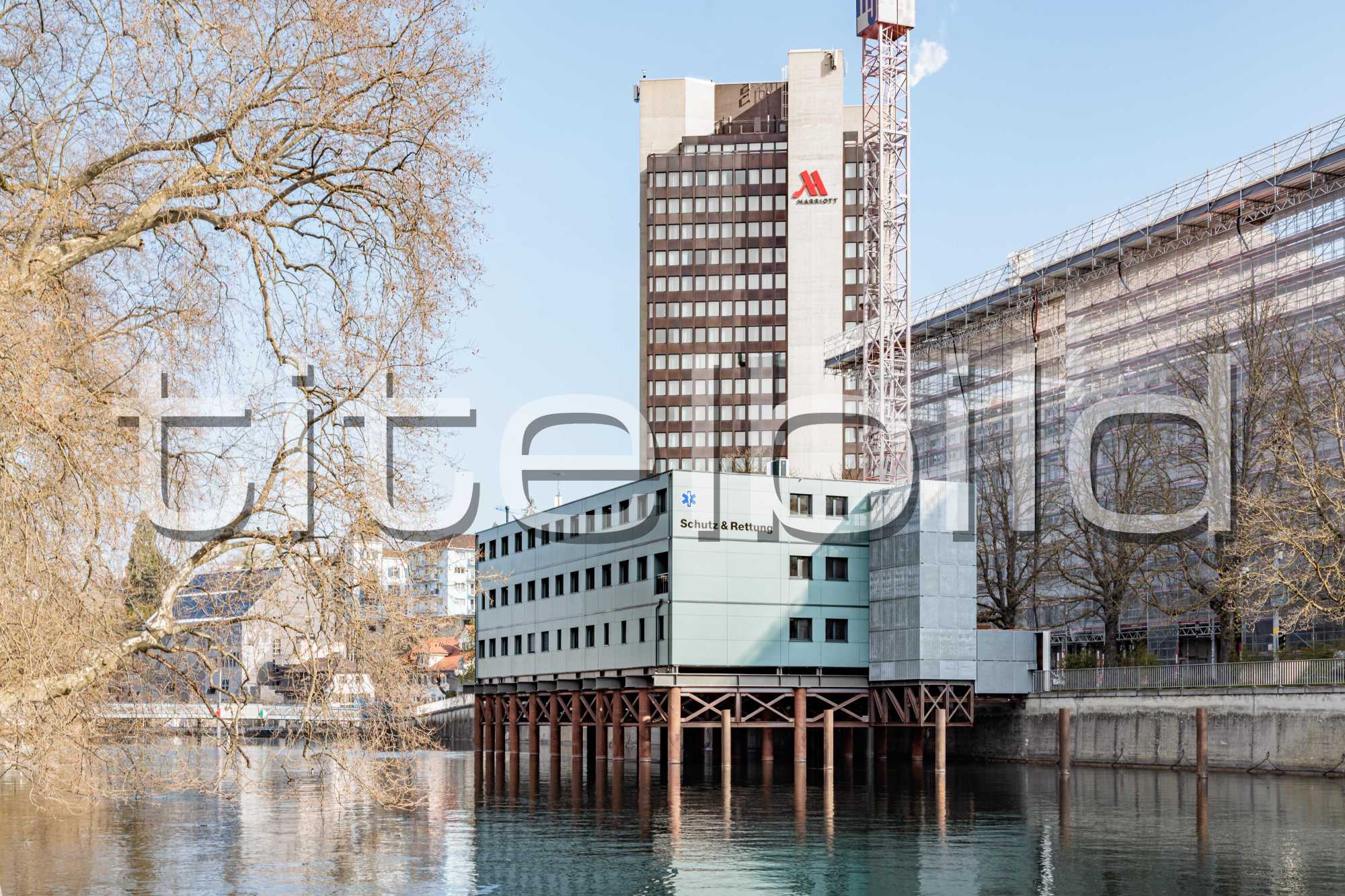 Projektbild-Nr. 0: Das Provisorium über der Limmat