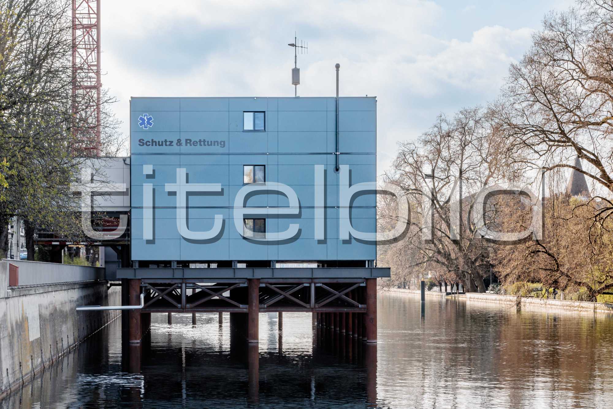 Projektbild-Nr. 3: Das Provisorium über der Limmat