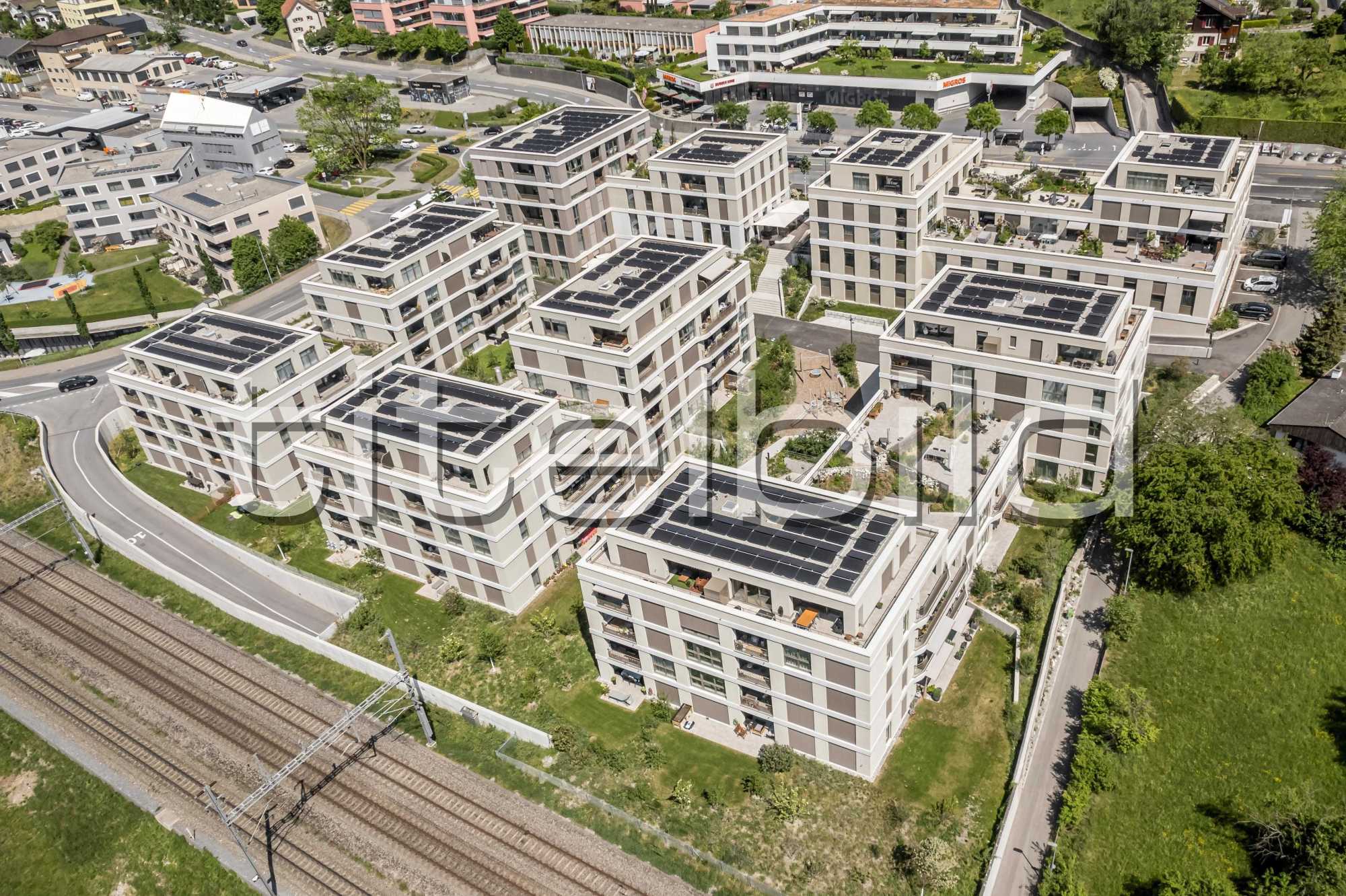 Projektbild-Nr. 3: Überbauung Hof Masans