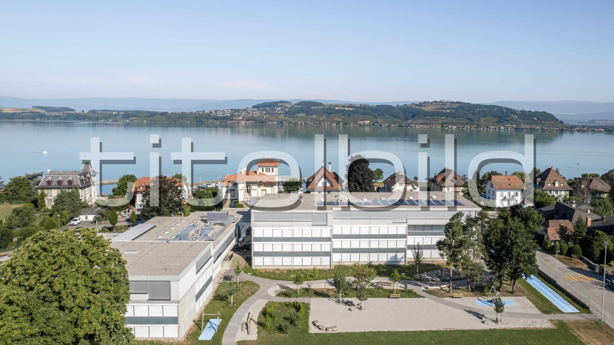 Projektbild-Nr. 1: Aufstockung Schulhaus Murten