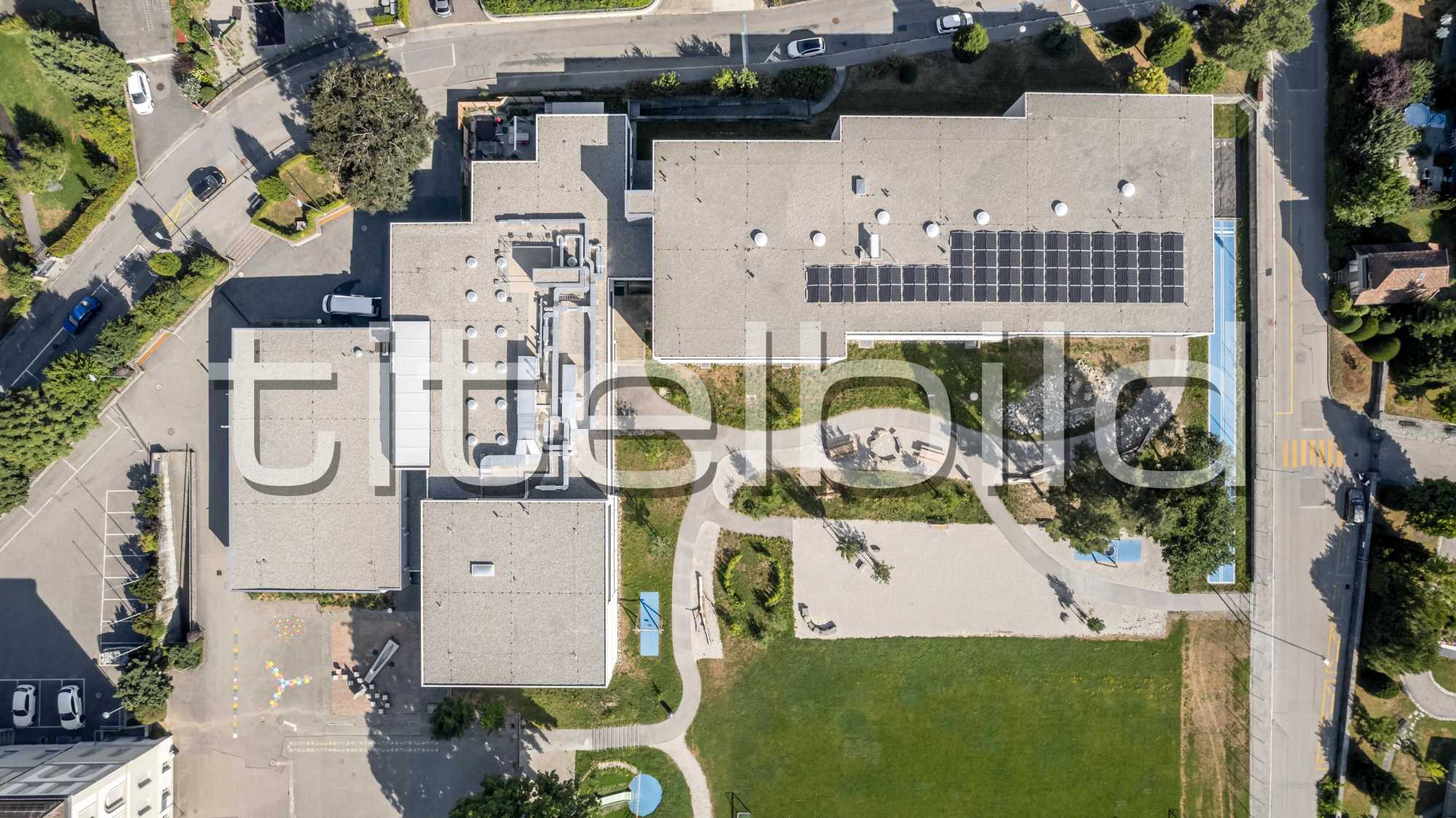 Projektbild-Nr. 3: Aufstockung Schulhaus Murten