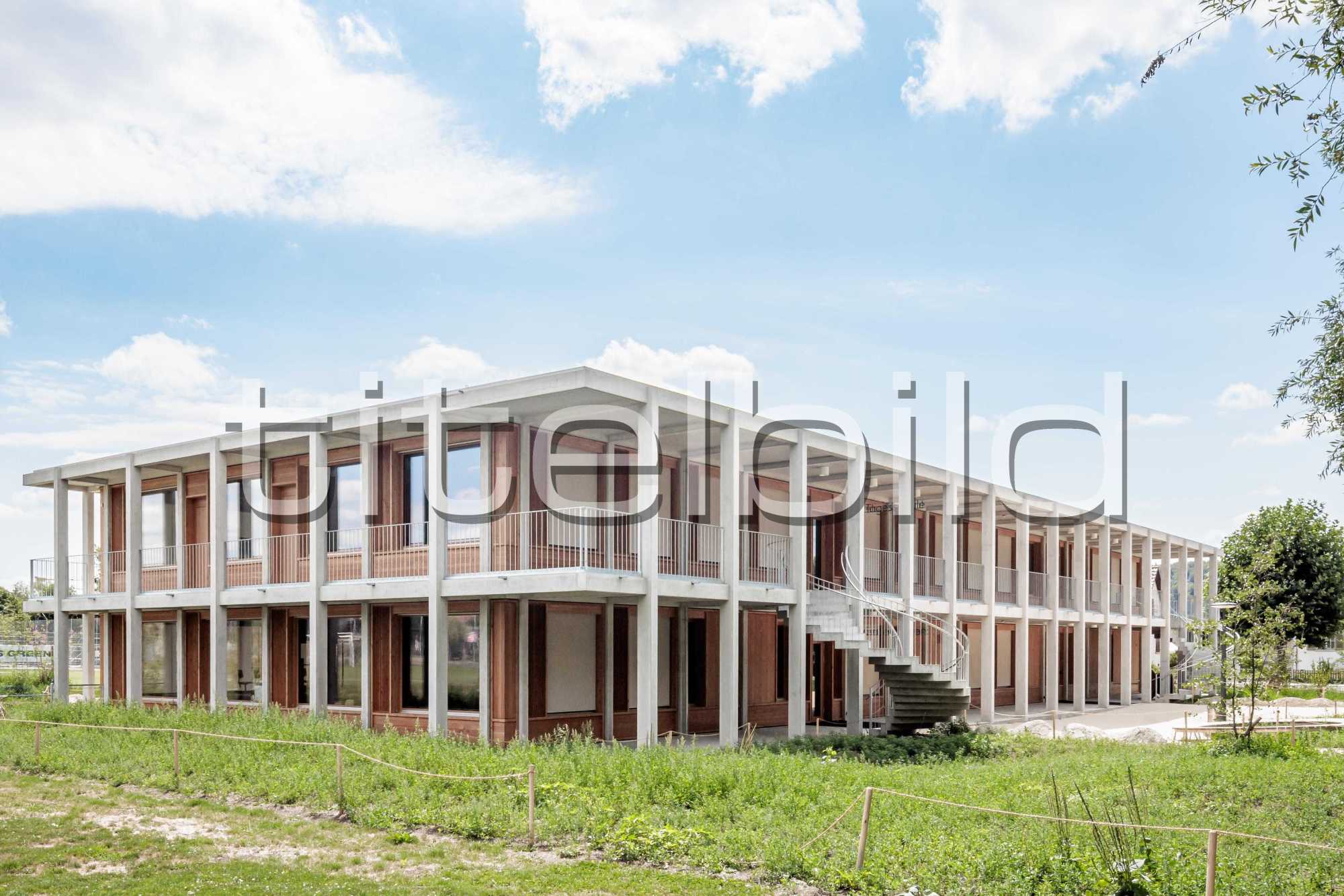 Projektbild-Nr. 0: Neubau Doppelkindergarten und Tagesschule Brühl