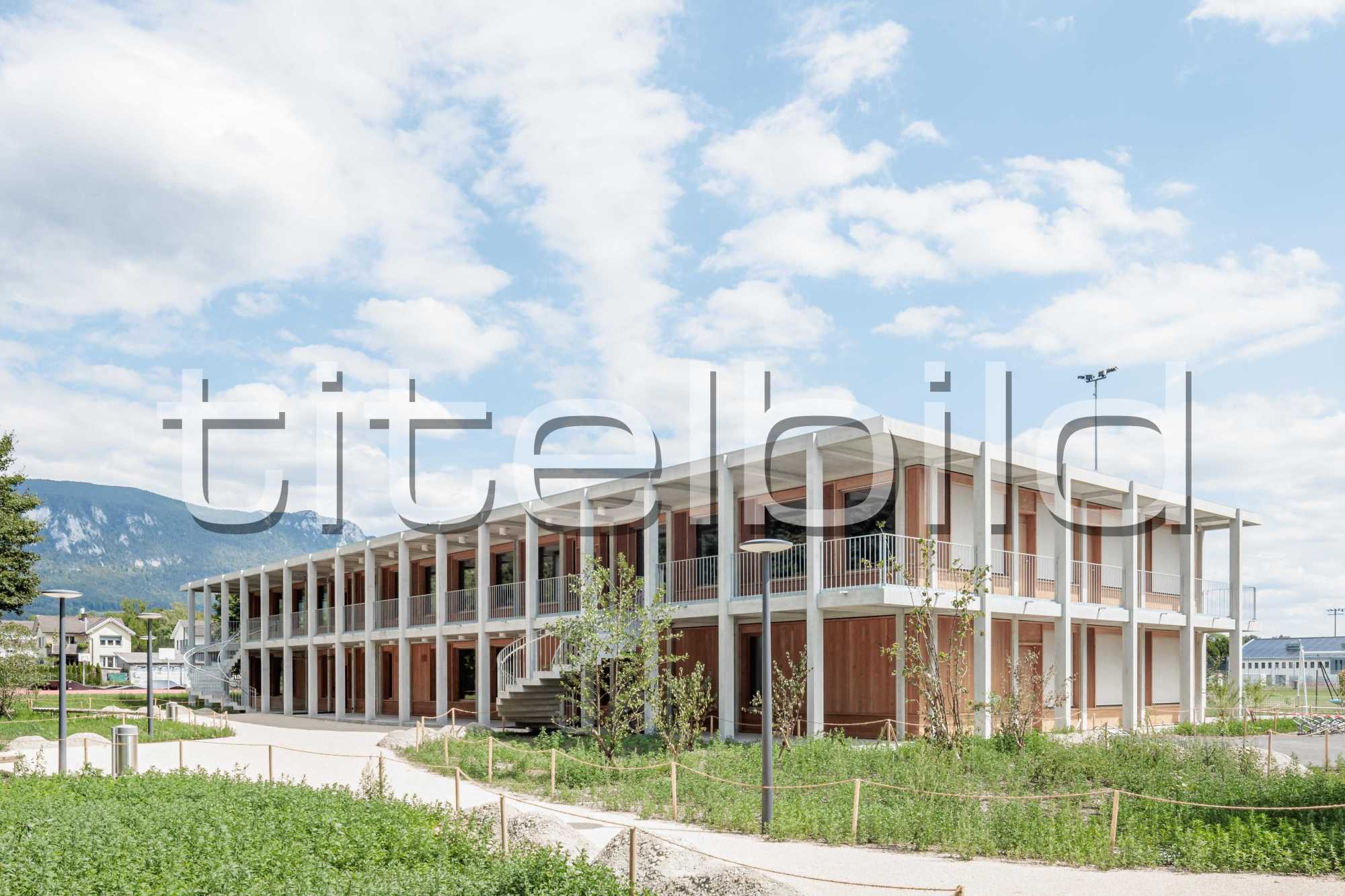 Projektbild-Nr. 6: Neubau Doppelkindergarten und Tagesschule Brühl