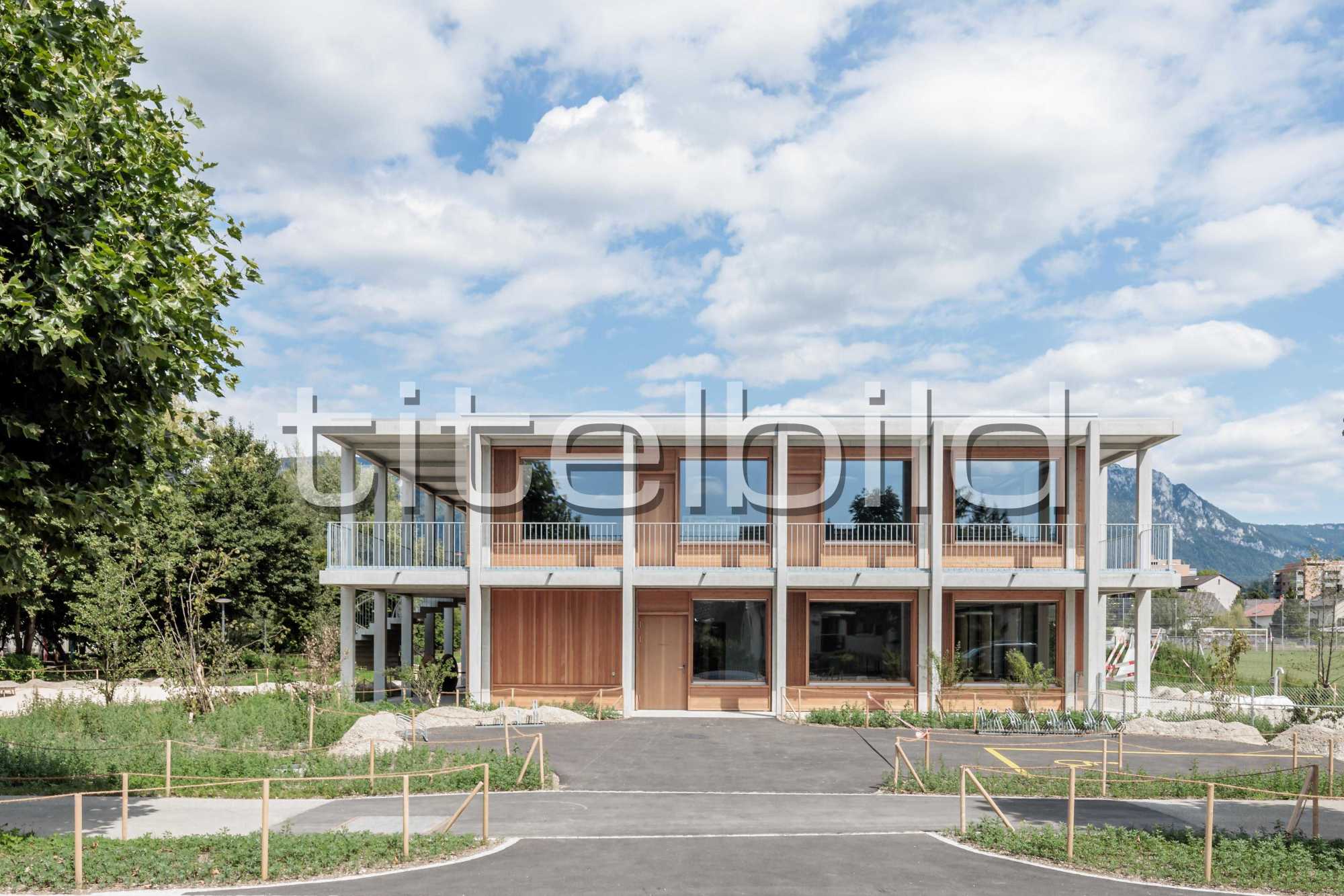 Projektbild-Nr. 8: Neubau Doppelkindergarten und Tagesschule Brühl
