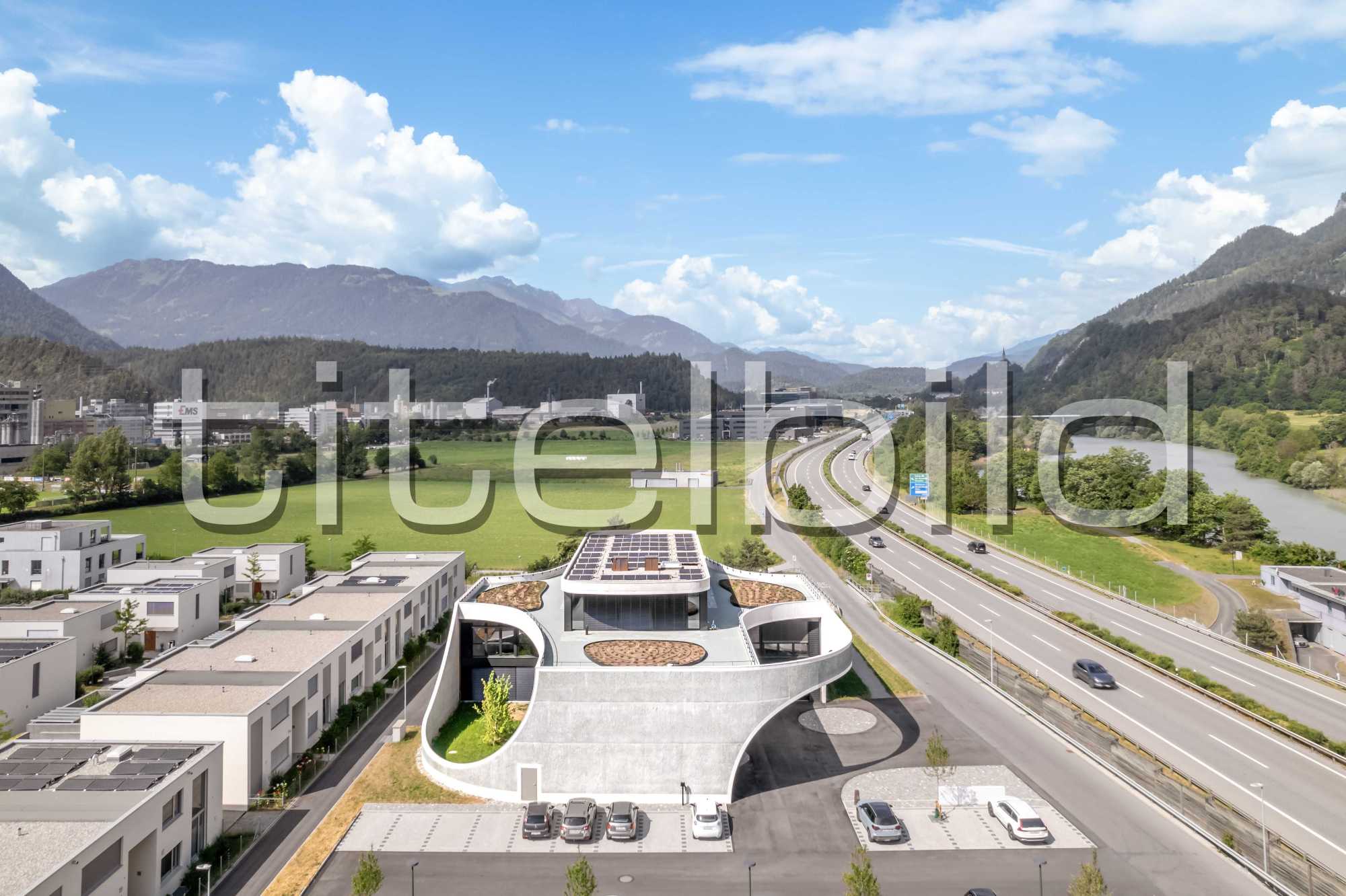 Projektbild-Nr. 1: Neubau Bürogebäude Grünenfelder