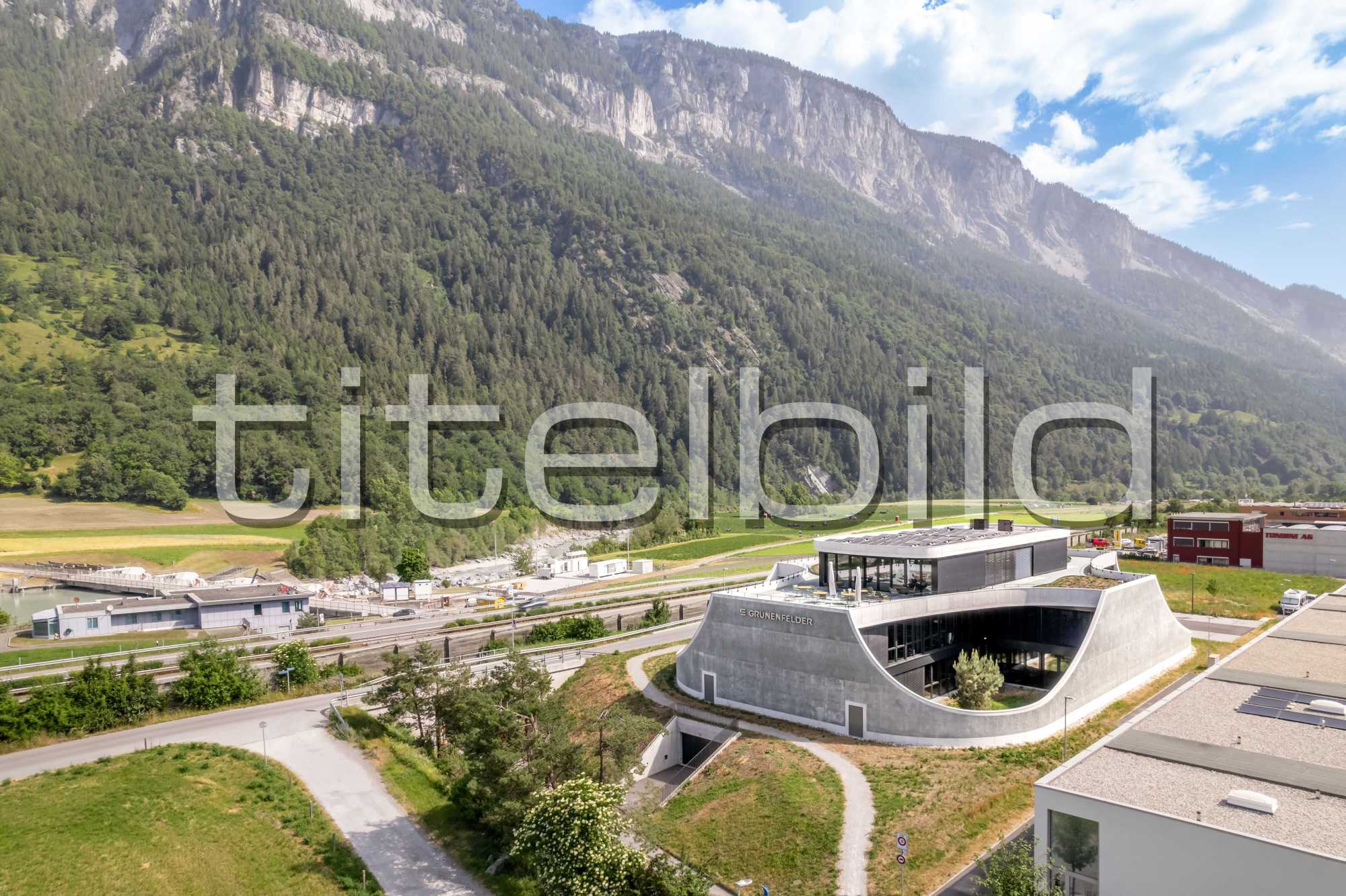 Projektbild-Nr. 3: Neubau Bürogebäude Grünenfelder