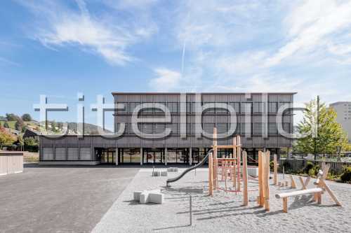 Bild-Nr: 3des Objektes Neubau Schulhaus Goldiland