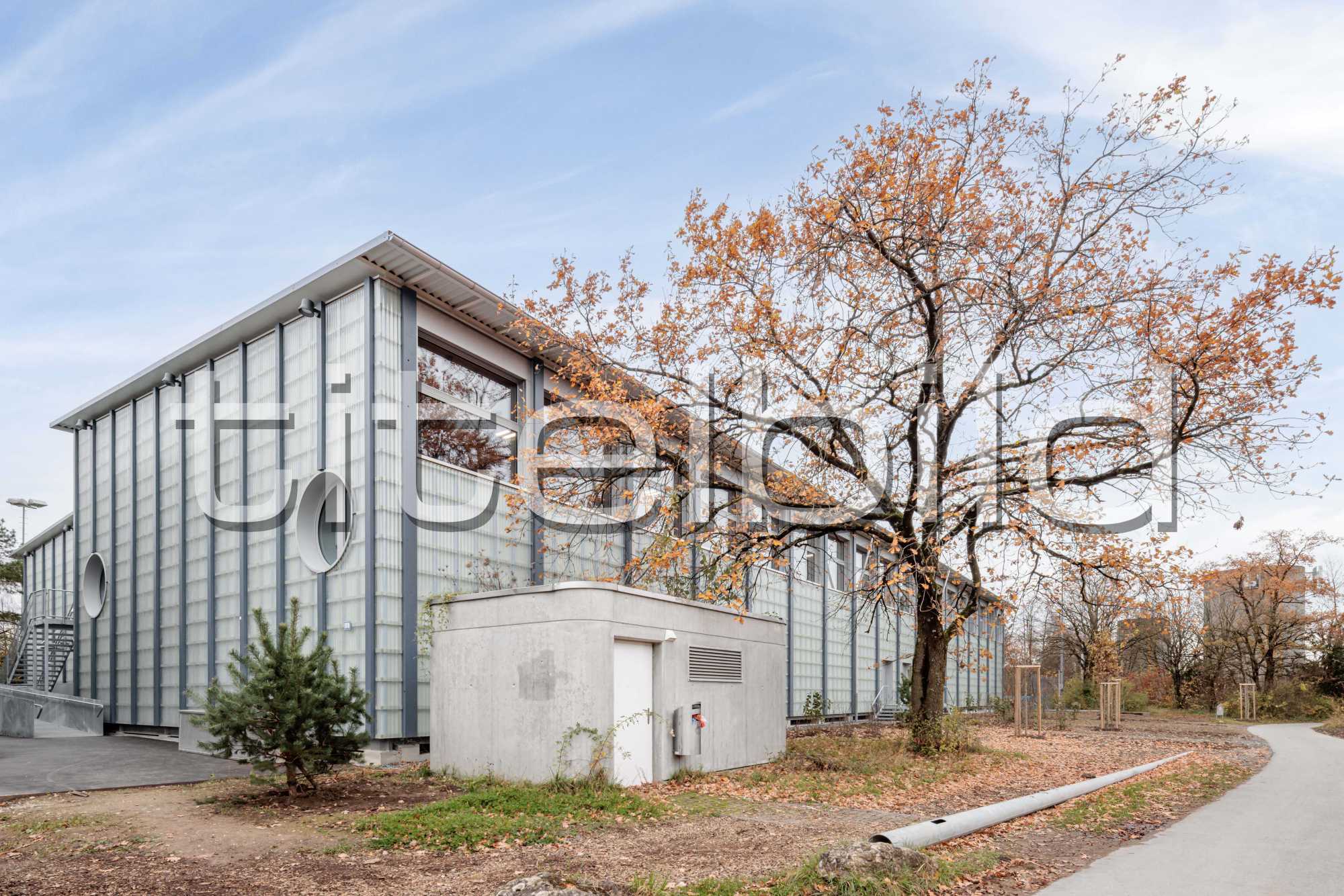 Projektbild-Nr. 1: Provisorische Sporthallen, Campus Irchel