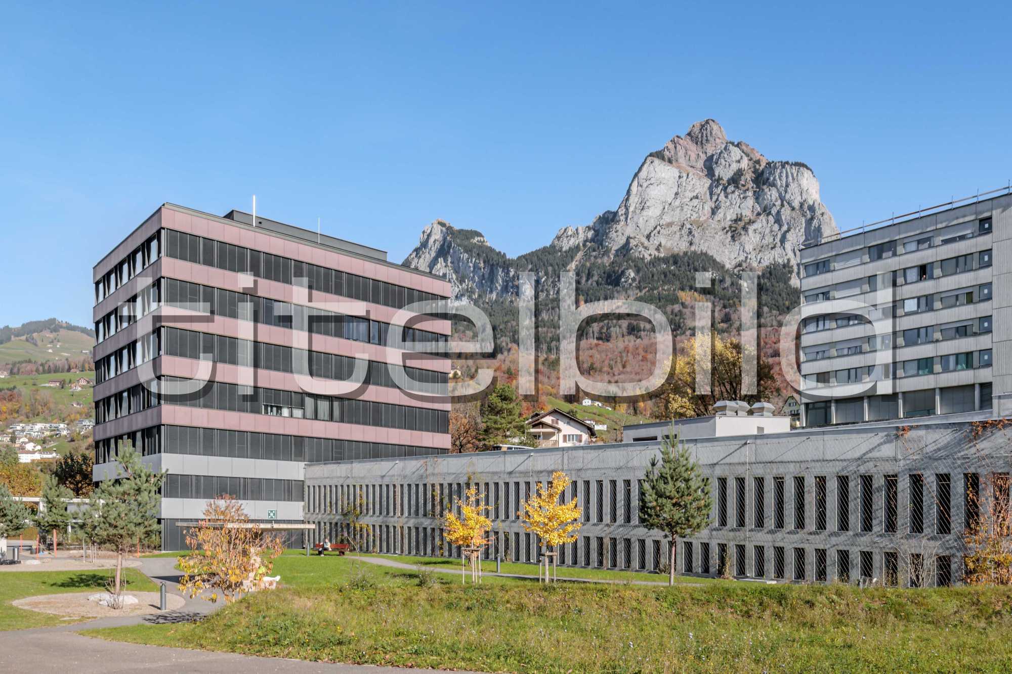 Projektbild-Nr. 0: Spital Schwyz Parkhaus und Multifunktionshaus