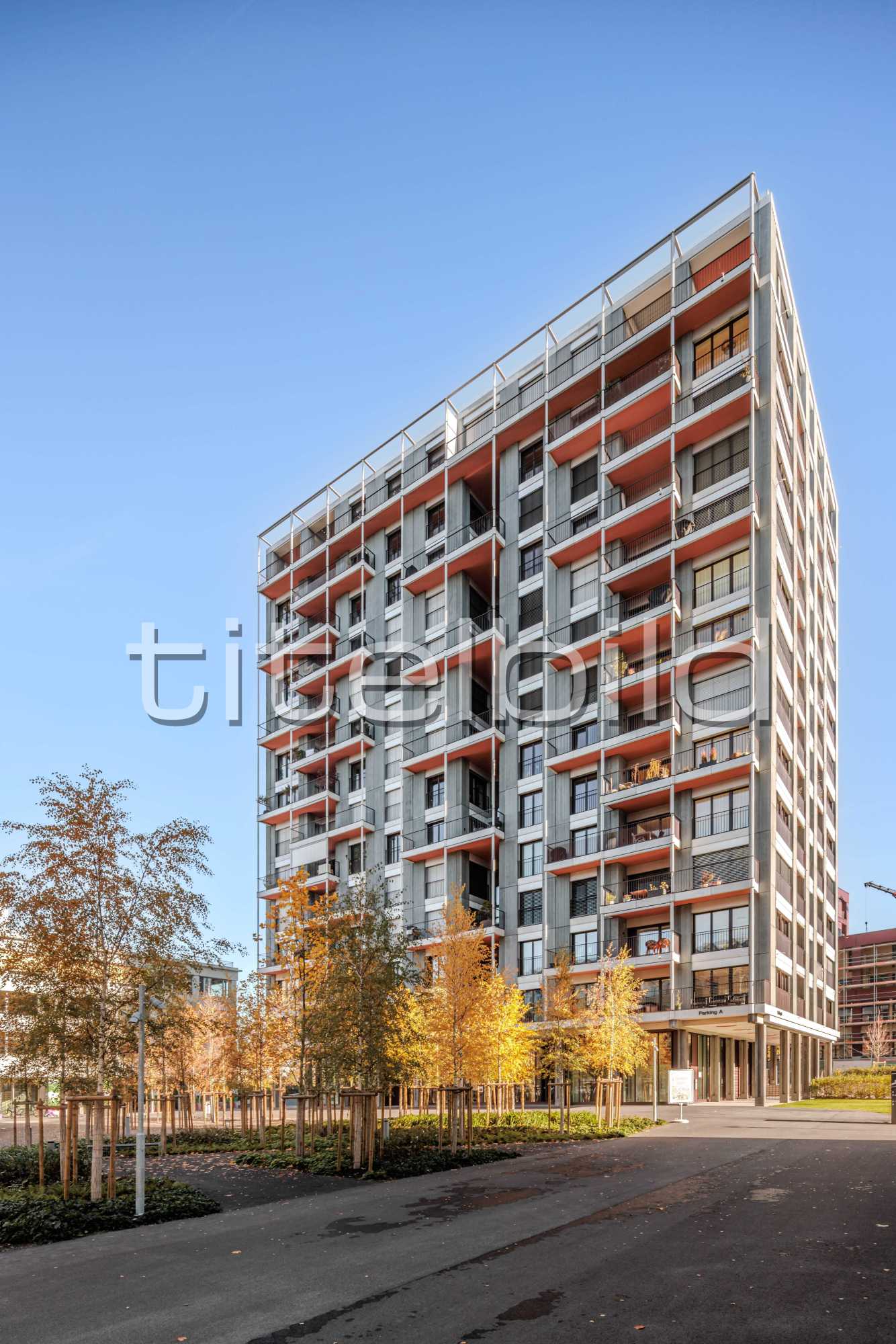 Projektbild-Nr. 4: Wohn- und Geschäftsüberbauung Papieri-Areal - Baubereich I