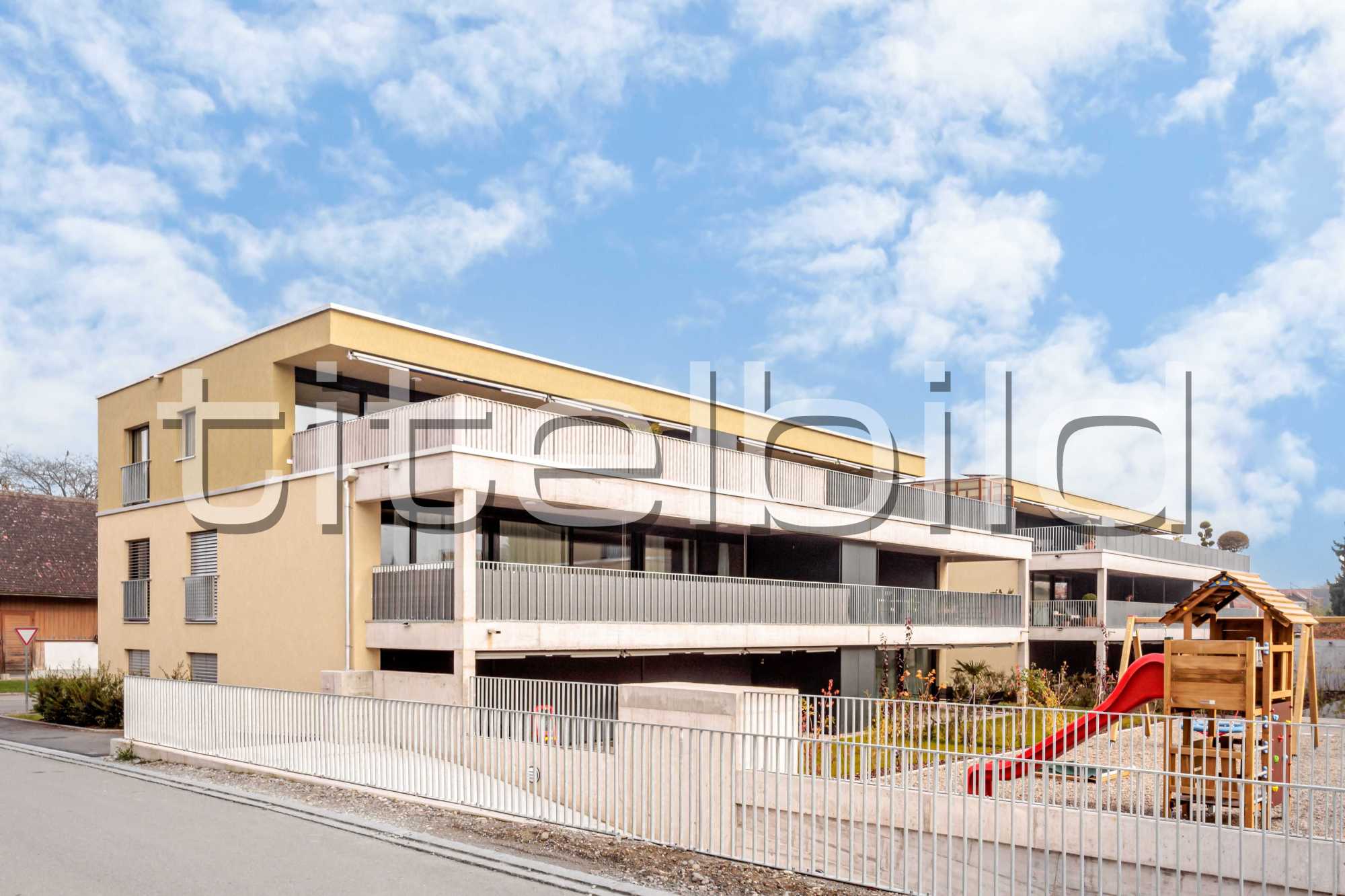 Projektbild-Nr. 1: Neubau Wohnsiedlung Rhysunne