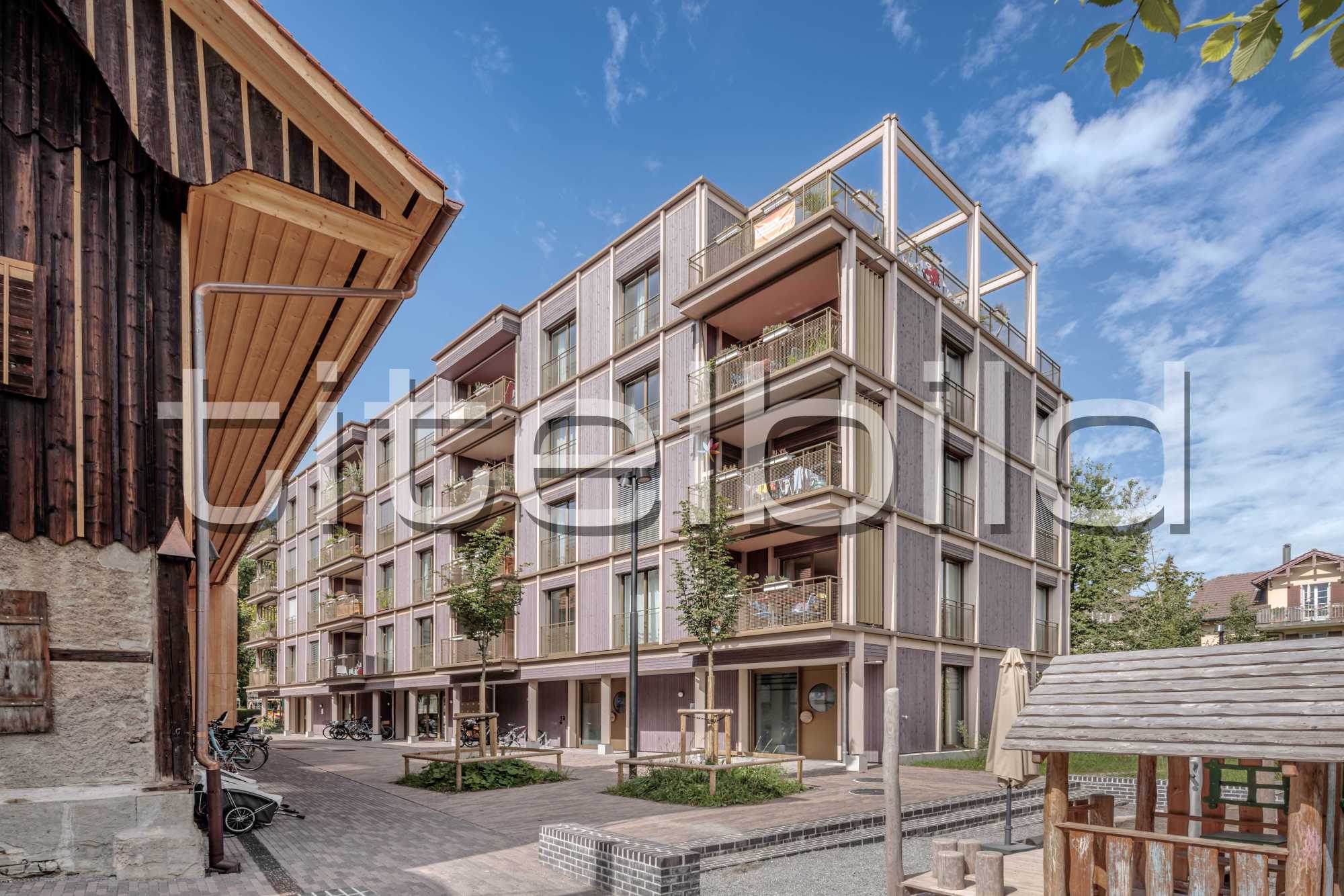 Projektbild-Nr. 0: Wohn- und Gewerbegebäude Eichwald