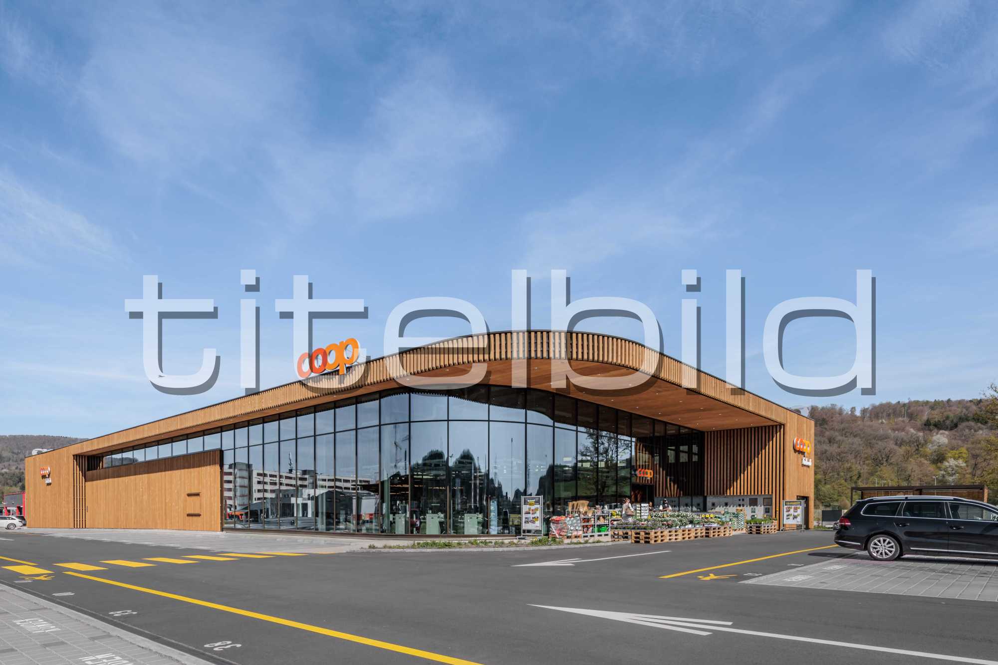 Projektbild-Nr. 0: Neubau Coop Supermarkt Embrach