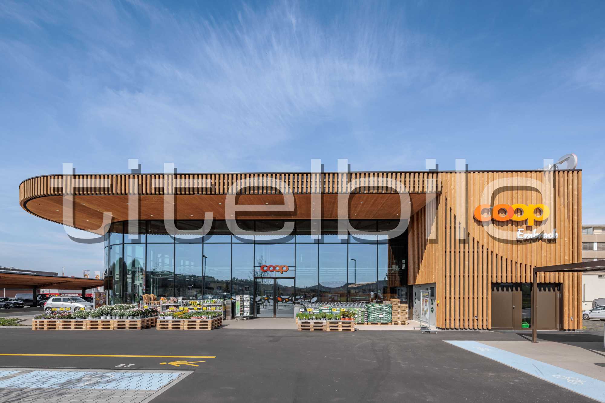 Projektbild-Nr. 1: Neubau Coop Supermarkt Embrach