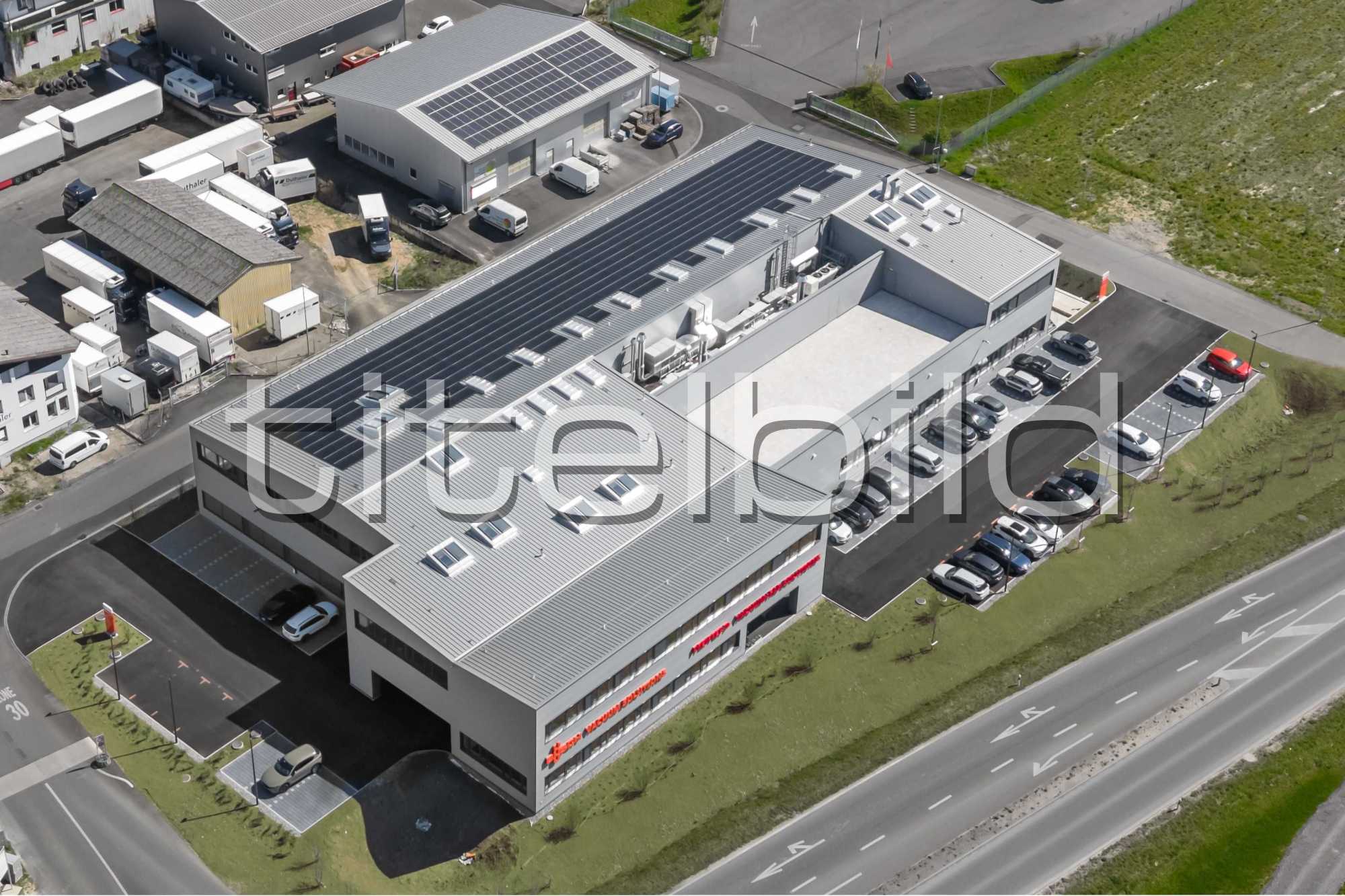 Projektbild-Nr. 1: Neubau Betriebsgebäude Busch AG