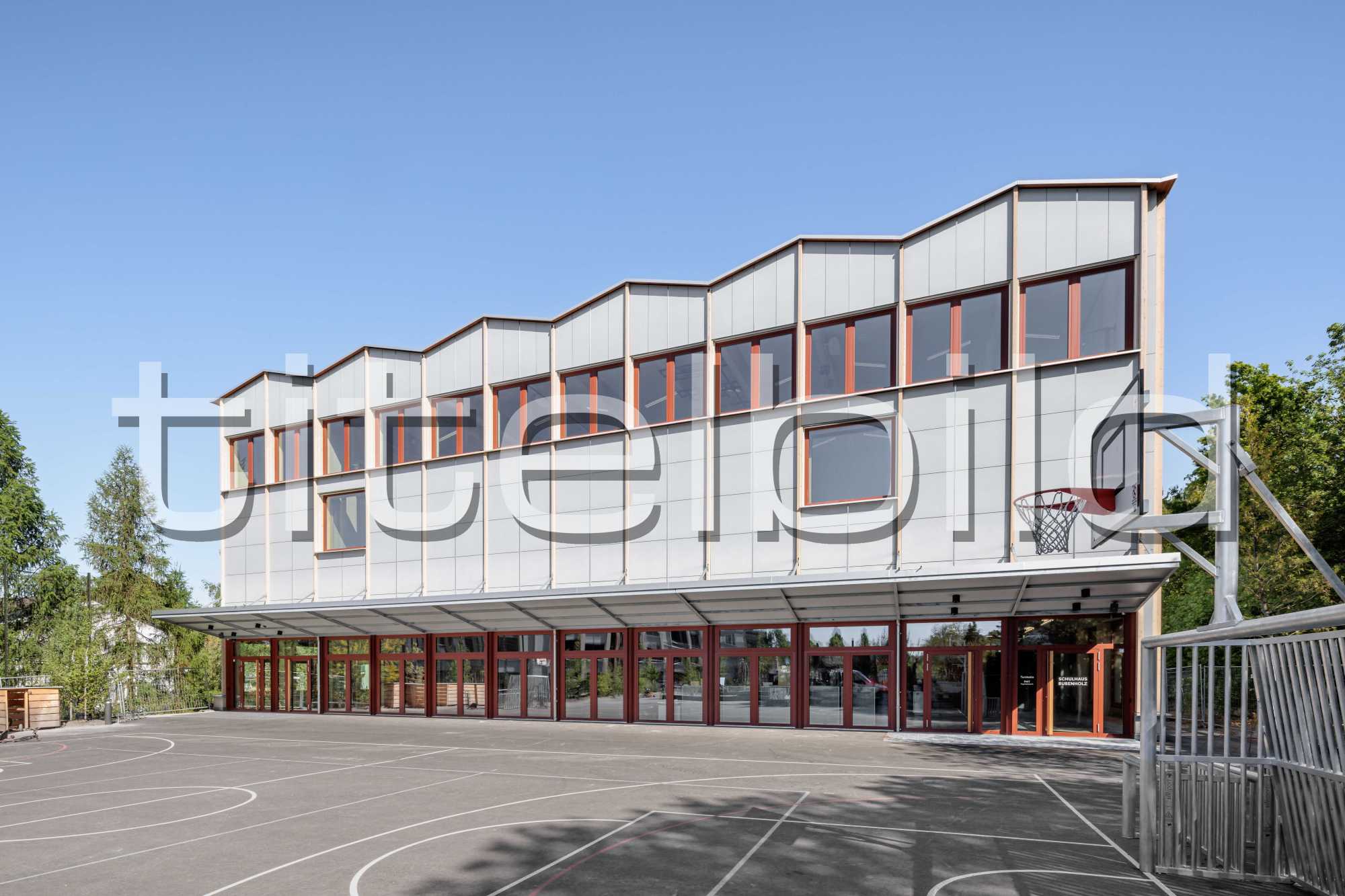 Projektbild-Nr. 4: Neubau Schulanlage Bubenholz