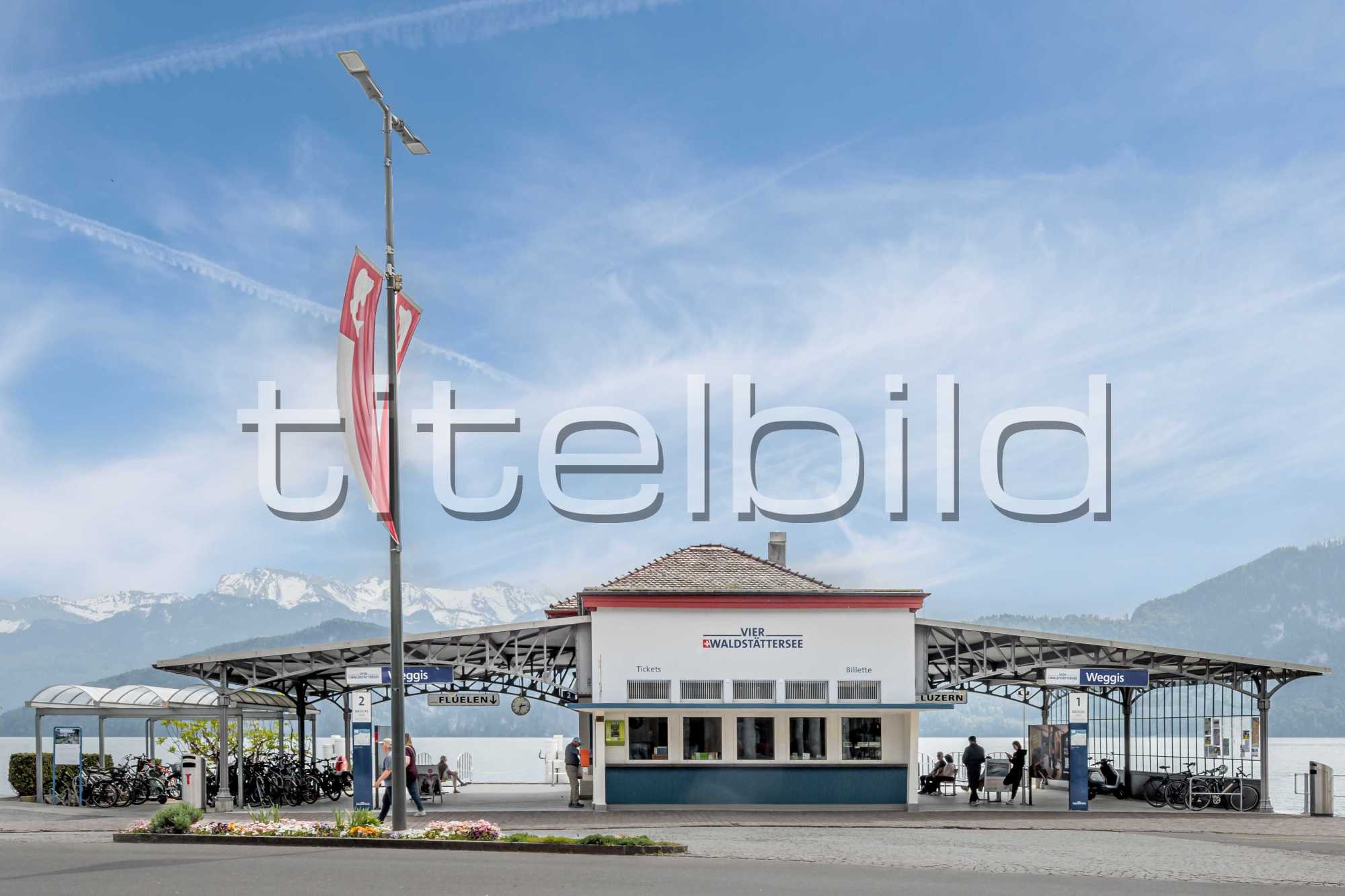 Projektbild-Nr. 0: Sanierung der Schiffsstation Weggis