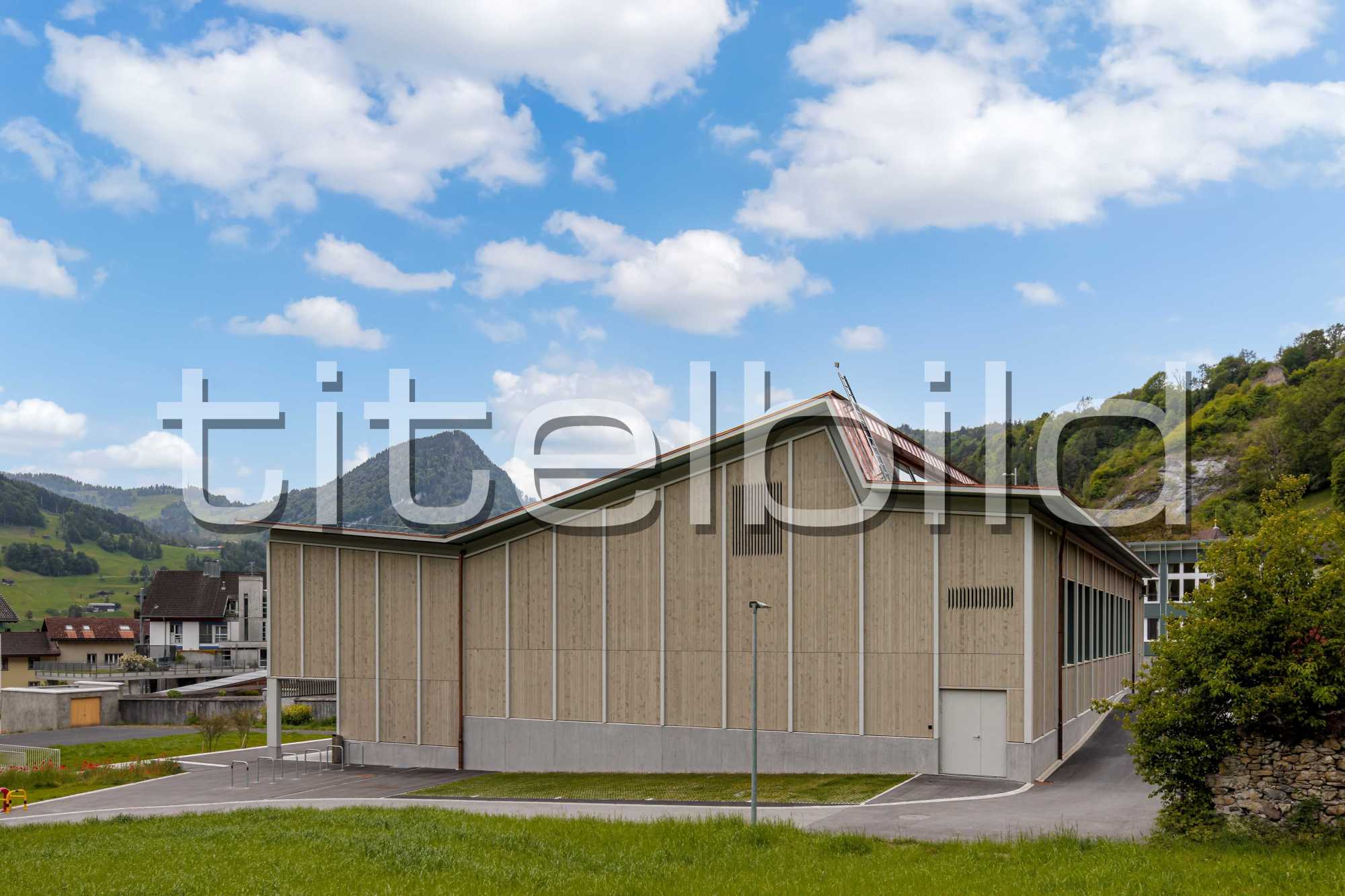 Projektbild-Nr. 4: Mehrzweckhalle der Gemeinde Grüsch