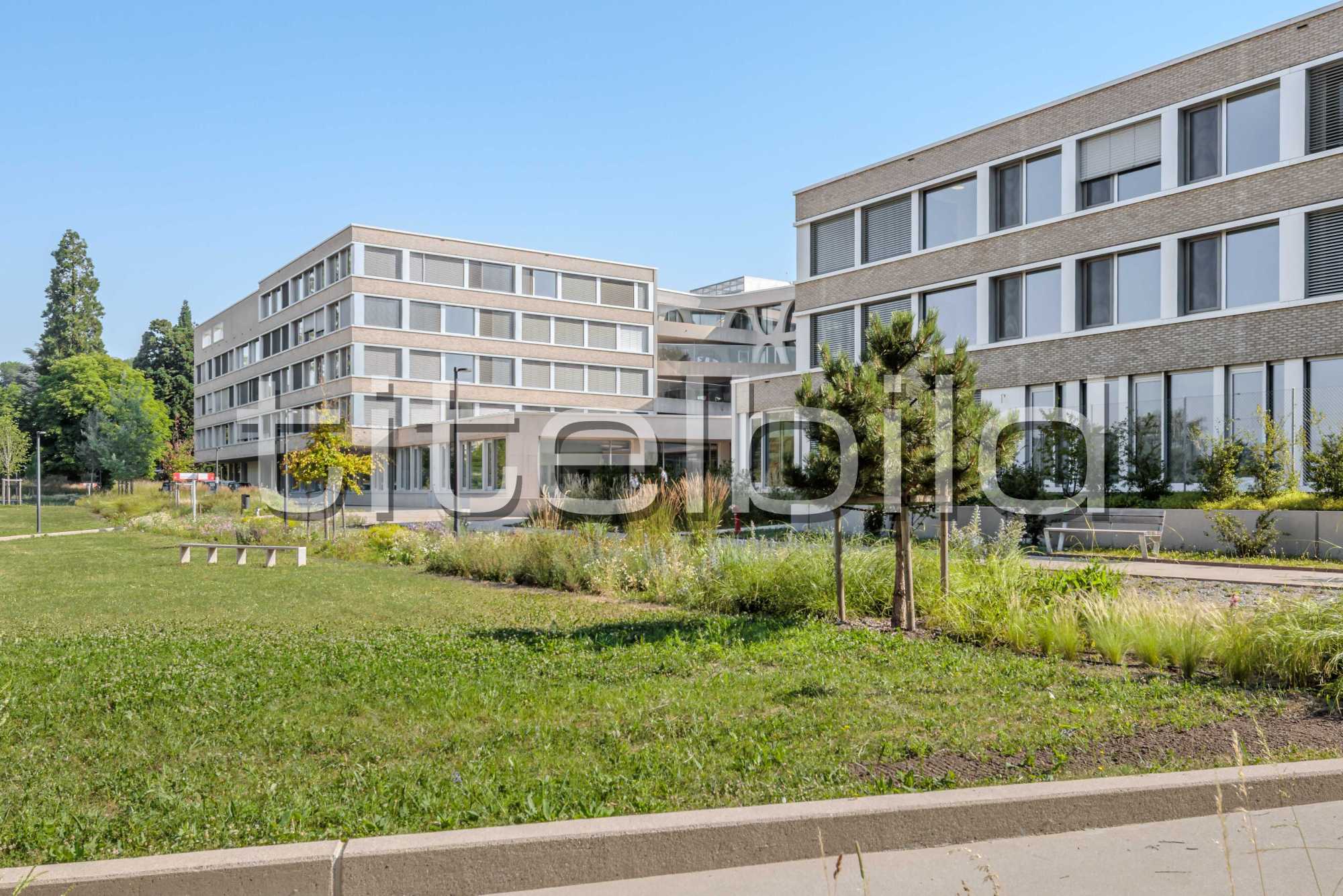 Projektbild-Nr. 2: Construction de la clinique psychiatrique CHUV