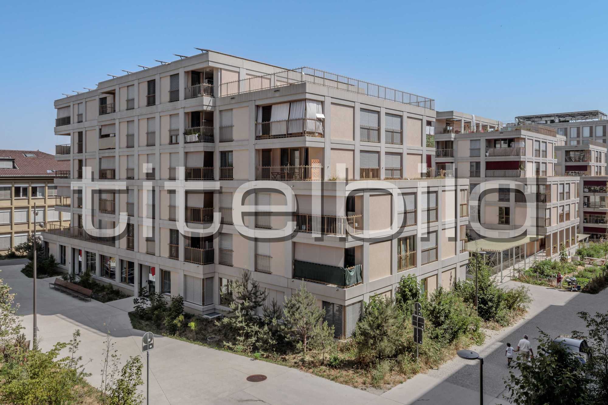 Projektbild-Nr. 1: Développement du logement «Piéce urbaine A, Les Peupliers»