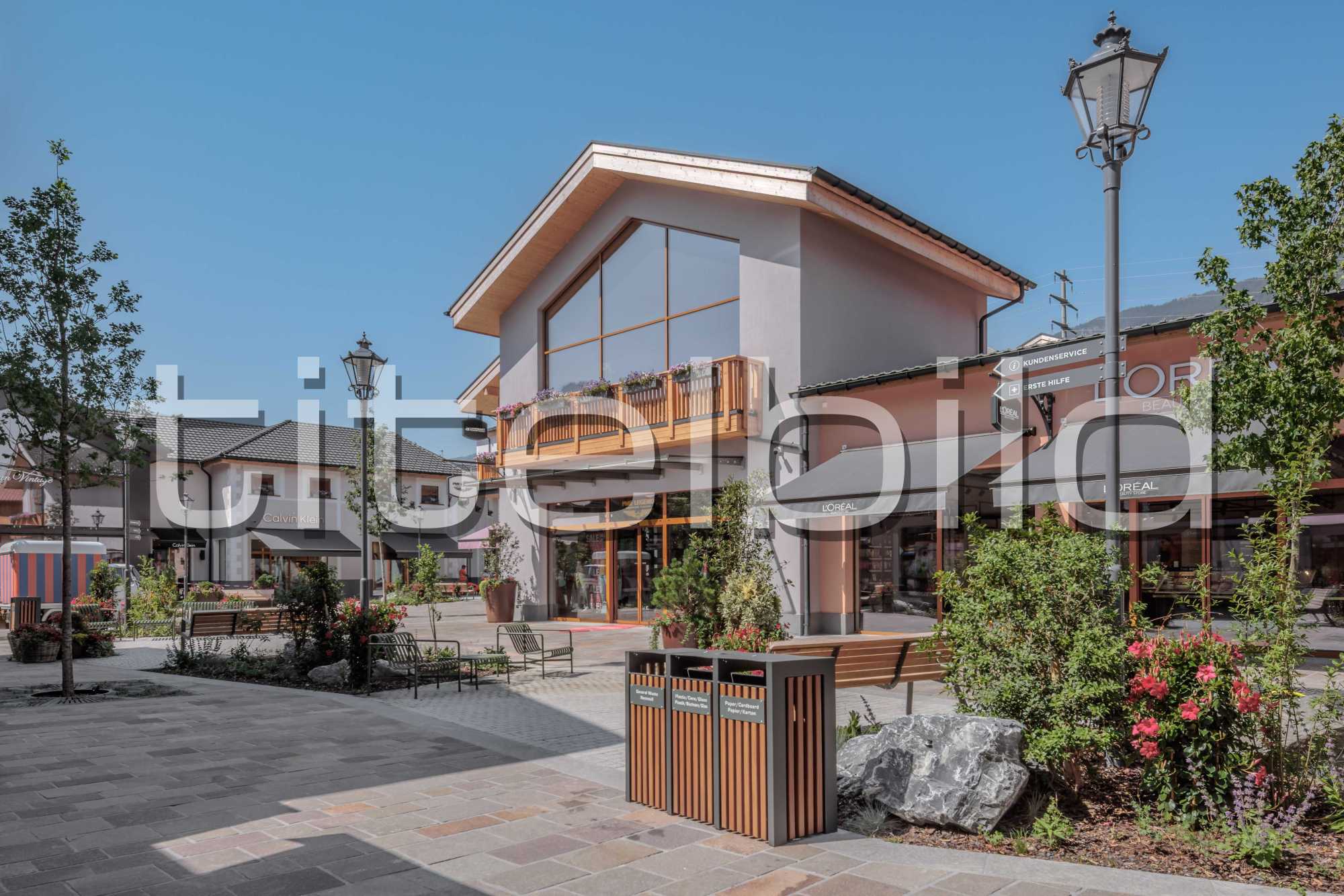 Projektbild-Nr. 2: Fashion Outlet Landquart, Units und Parkhaus
