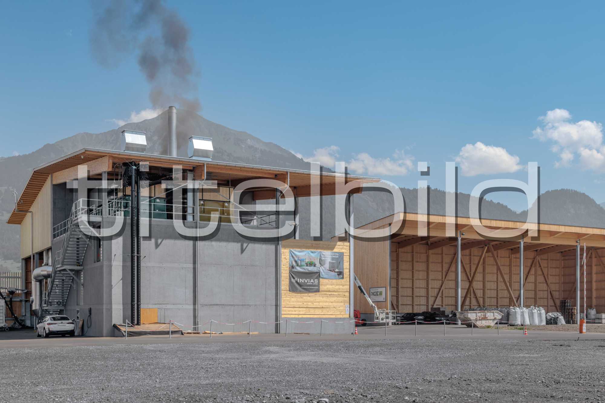 Projektbild-Nr. 1: Neubau Pyrolyseanlage Landquart