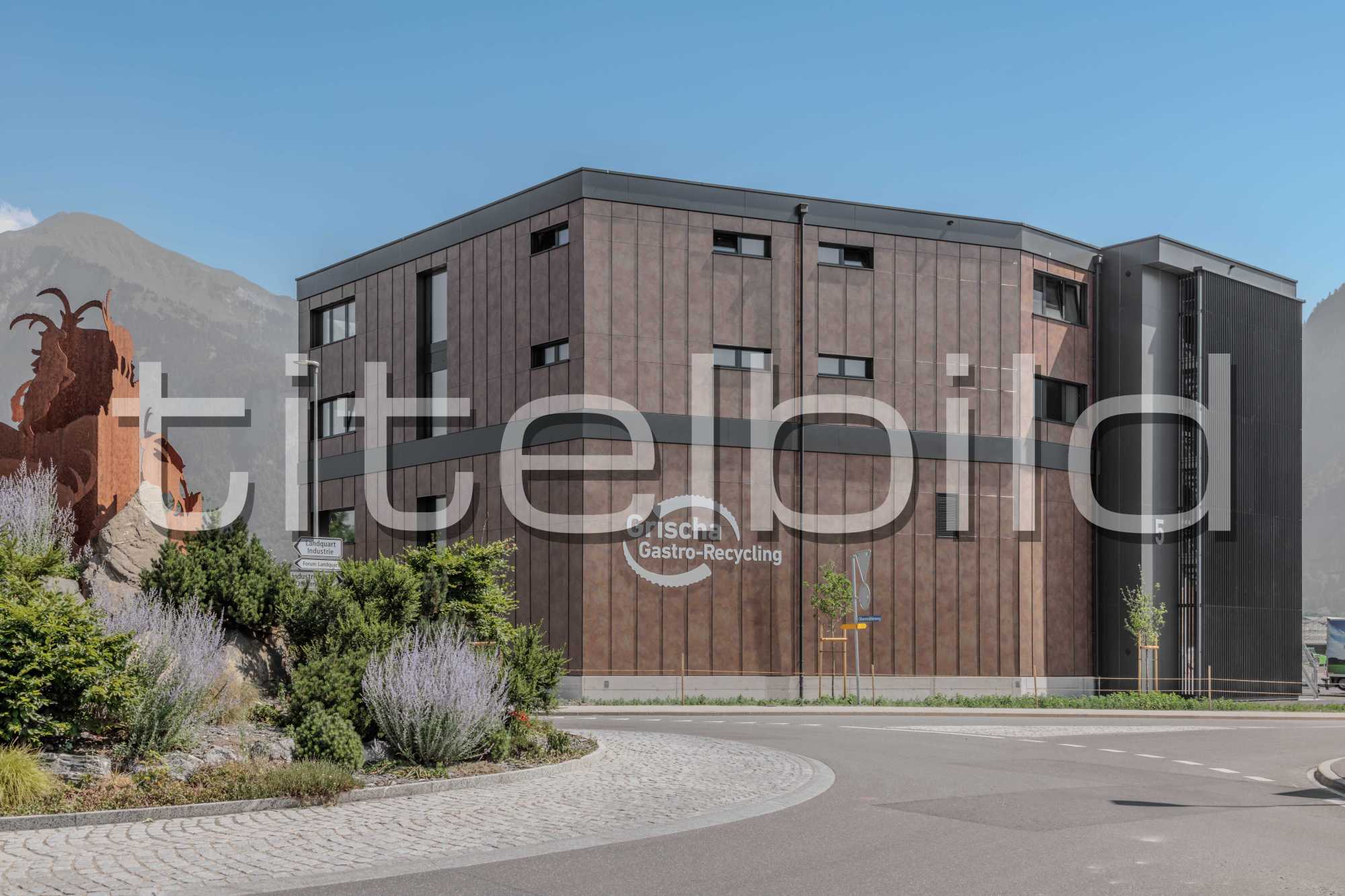 Projektbild-Nr. 2: Neubau Pyrolyseanlage Landquart
