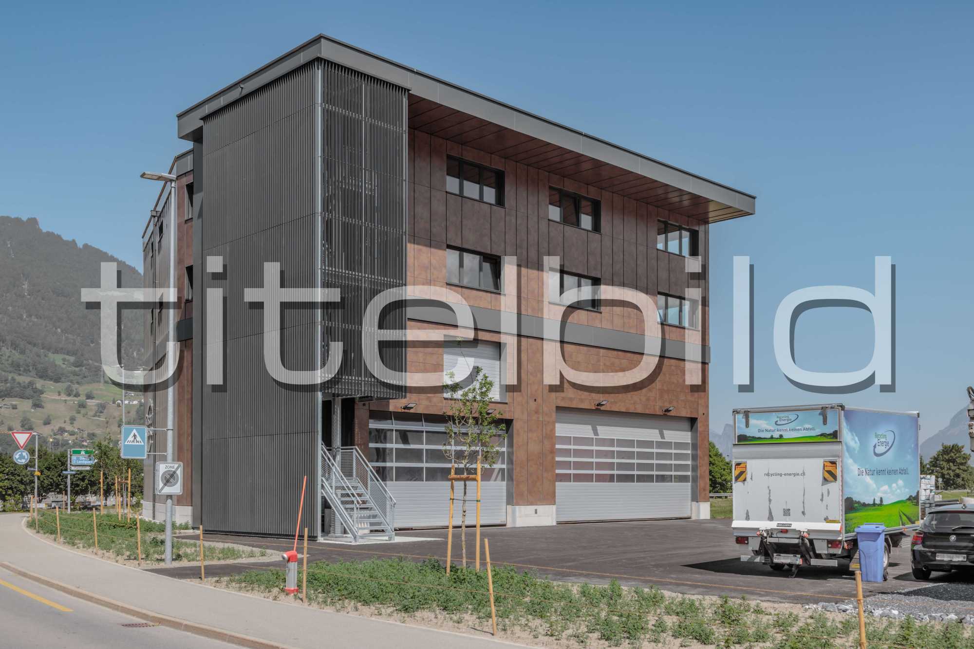 Projektbild-Nr. 4: Neubau Pyrolyseanlage Landquart