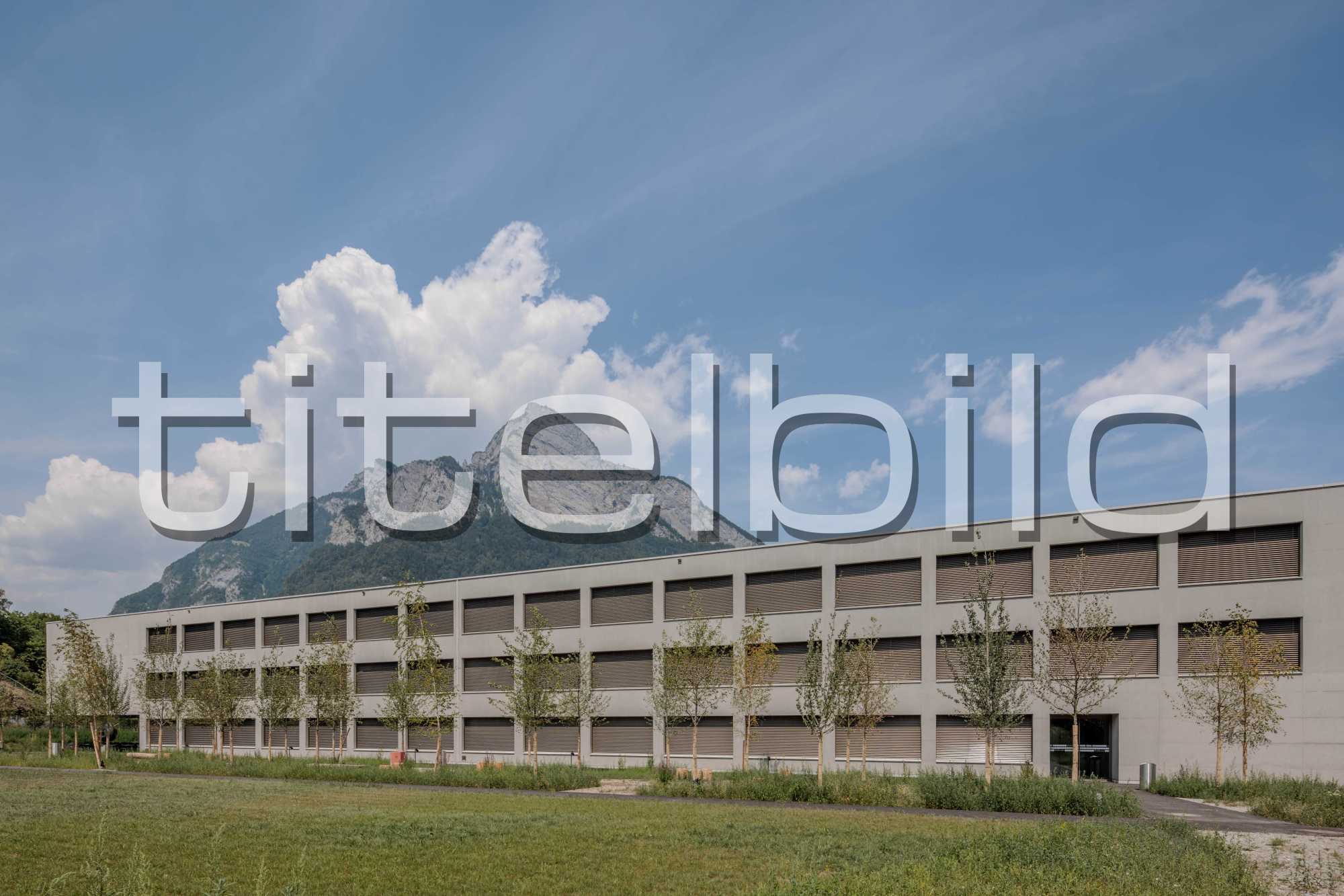 Projektbild-Nr. 0: Teilabbruch und Erweiterung Kantonsschule Sargans