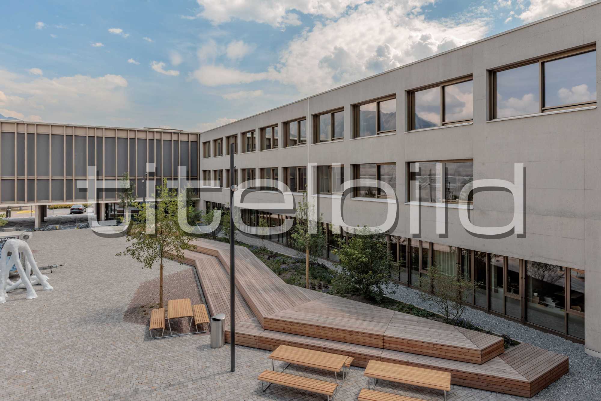 Projektbild-Nr. 2: Teilabbruch und Erweiterung Kantonsschule Sargans