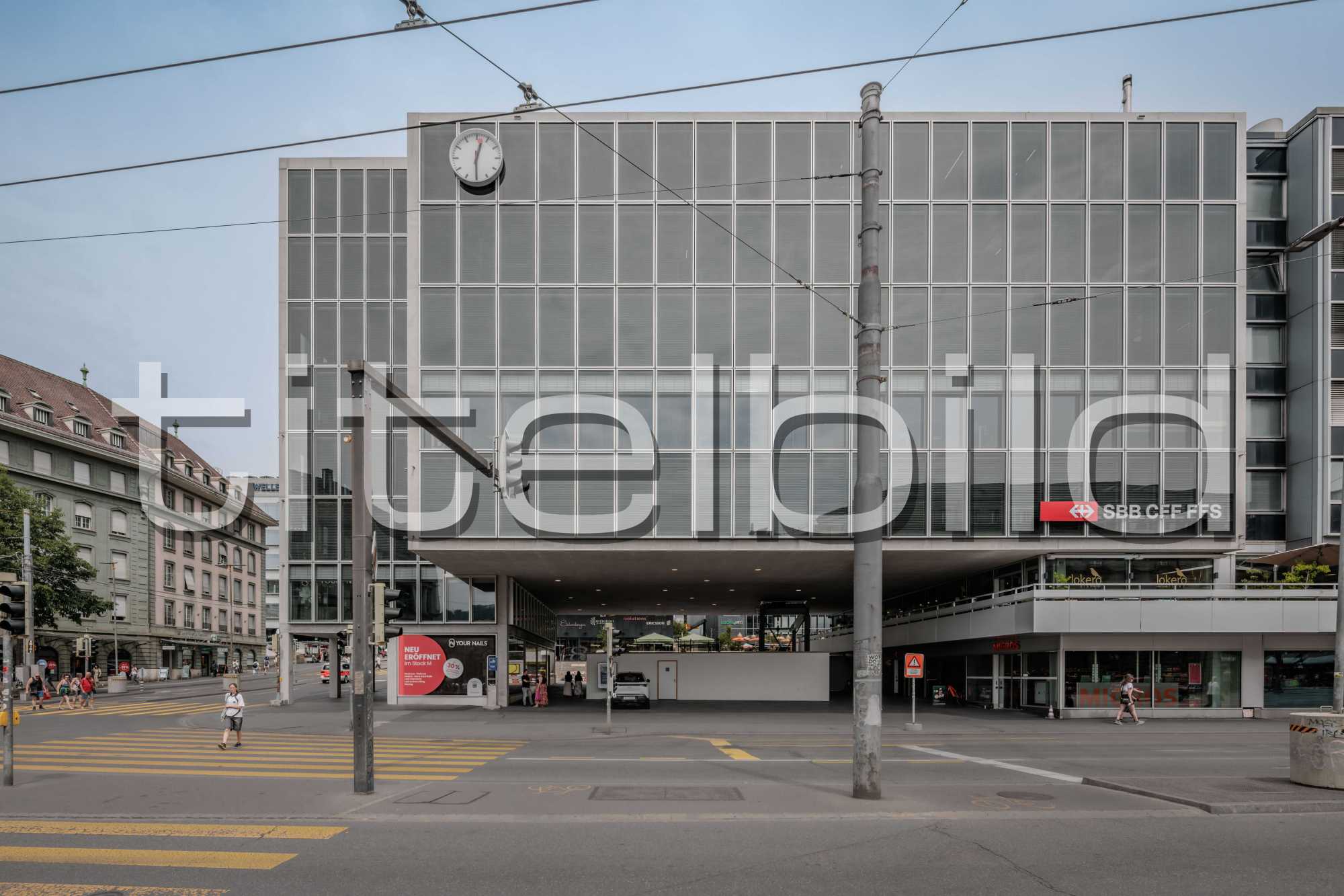 Projektbild-Nr. 1: Neubau Bubenbergzentrum und Bahnhofzugang Bubenberg